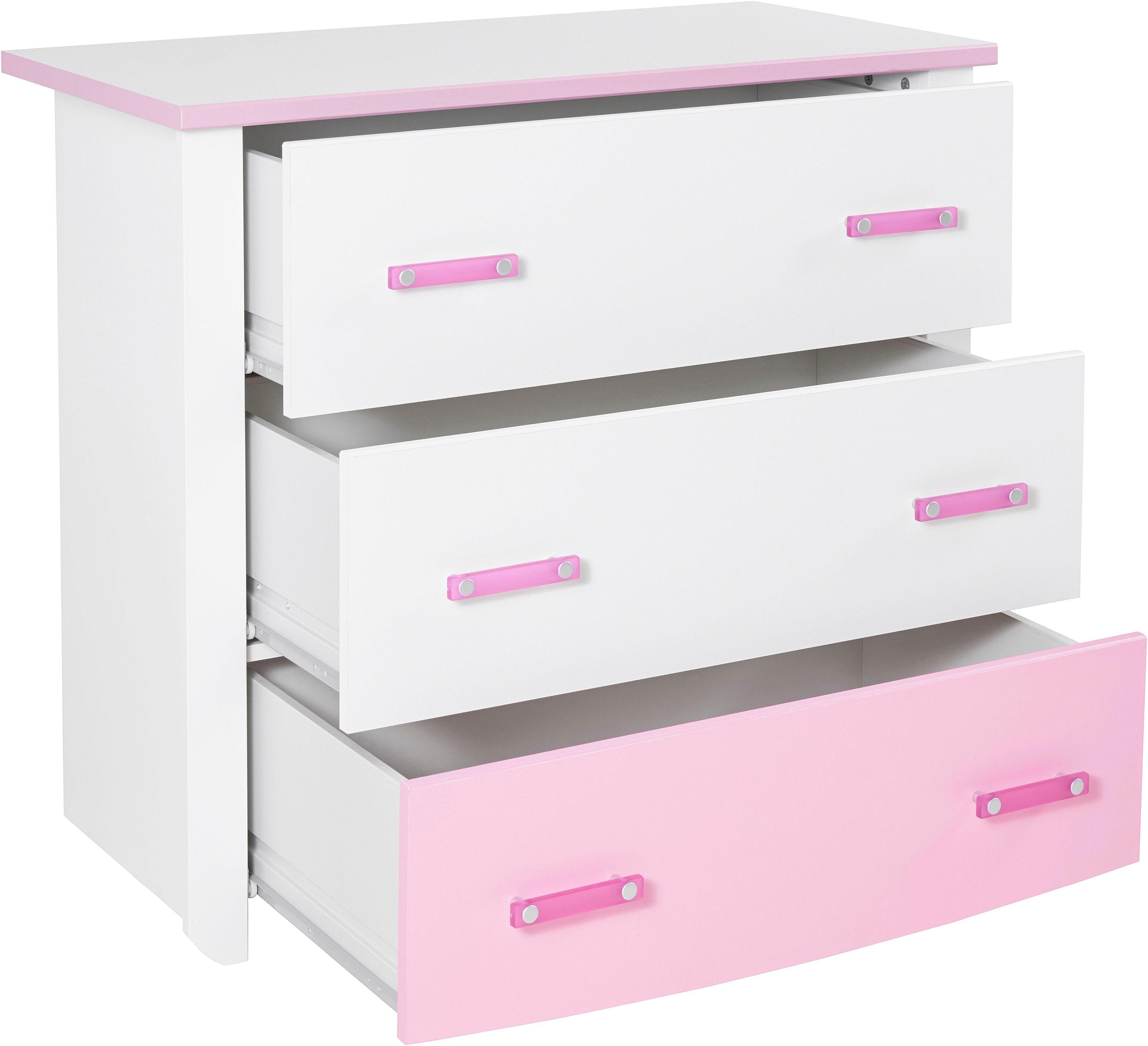 Parisot Tienerkamerset Biotiful met kledingkast en commode (set, 4-delig)