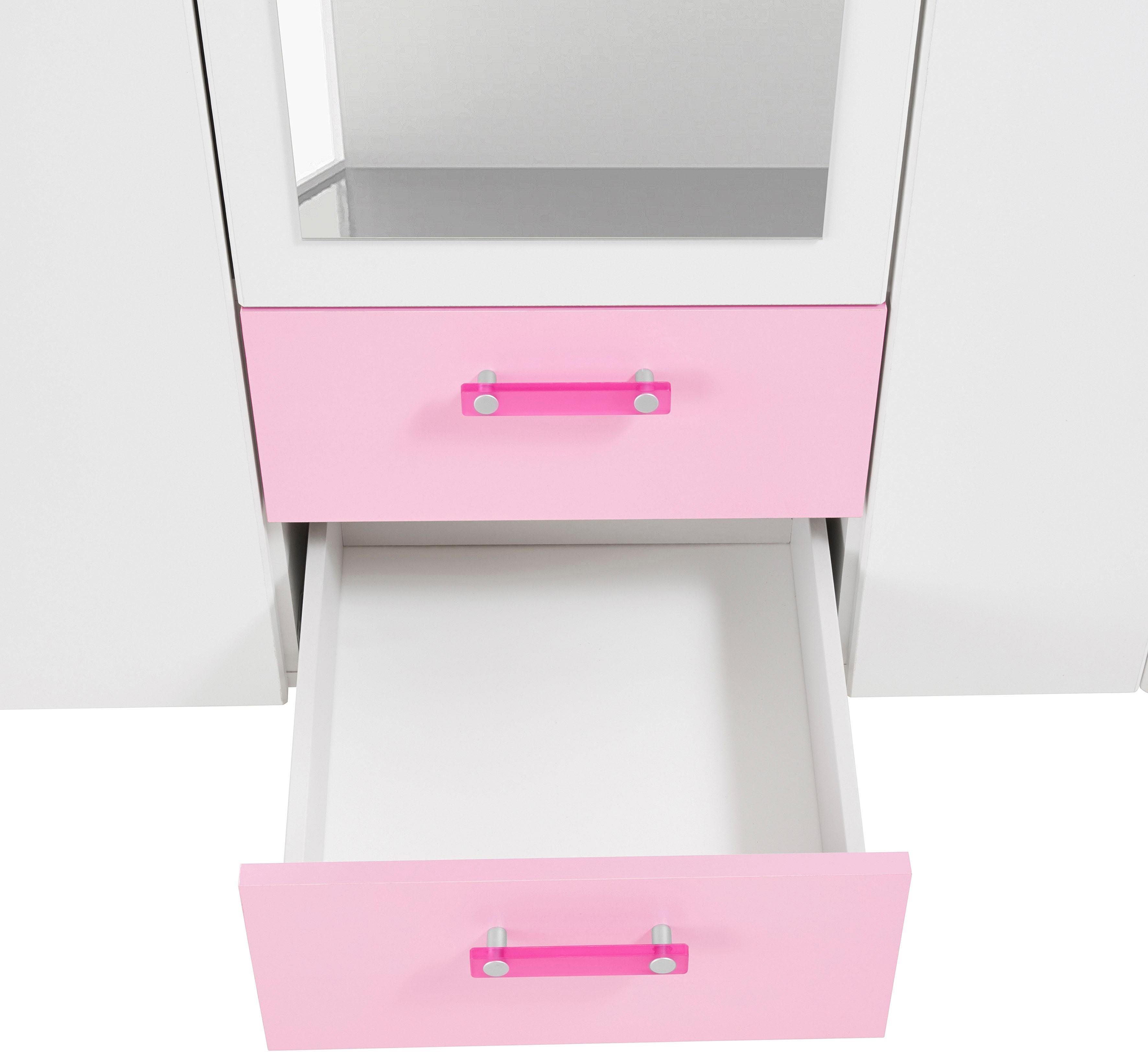 Parisot Tienerkamerset Biotiful met kledingkast en commode (set, 4-delig)