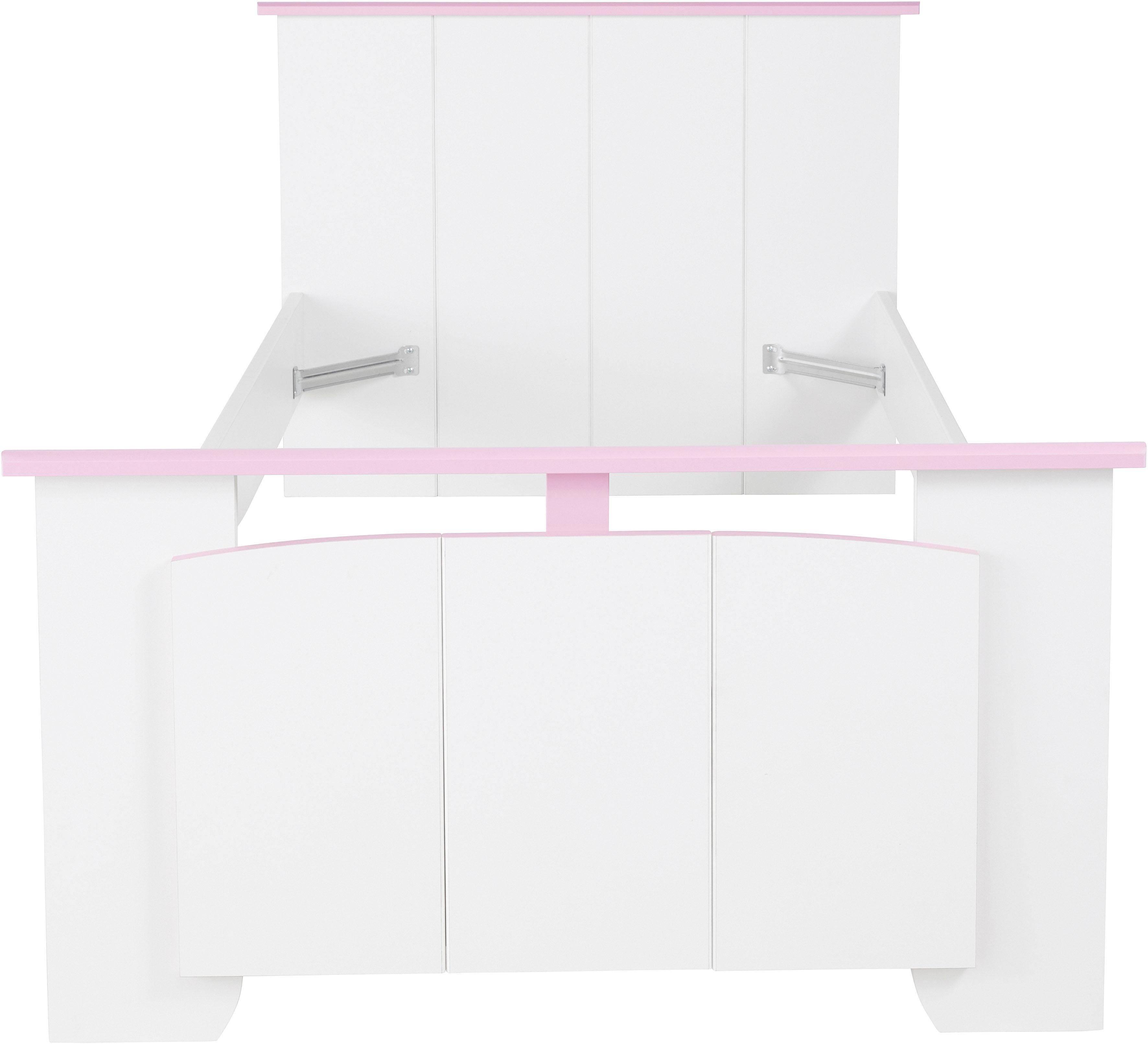 Parisot Tienerkamerset Biotiful met kledingkast en commode (set, 4-delig)