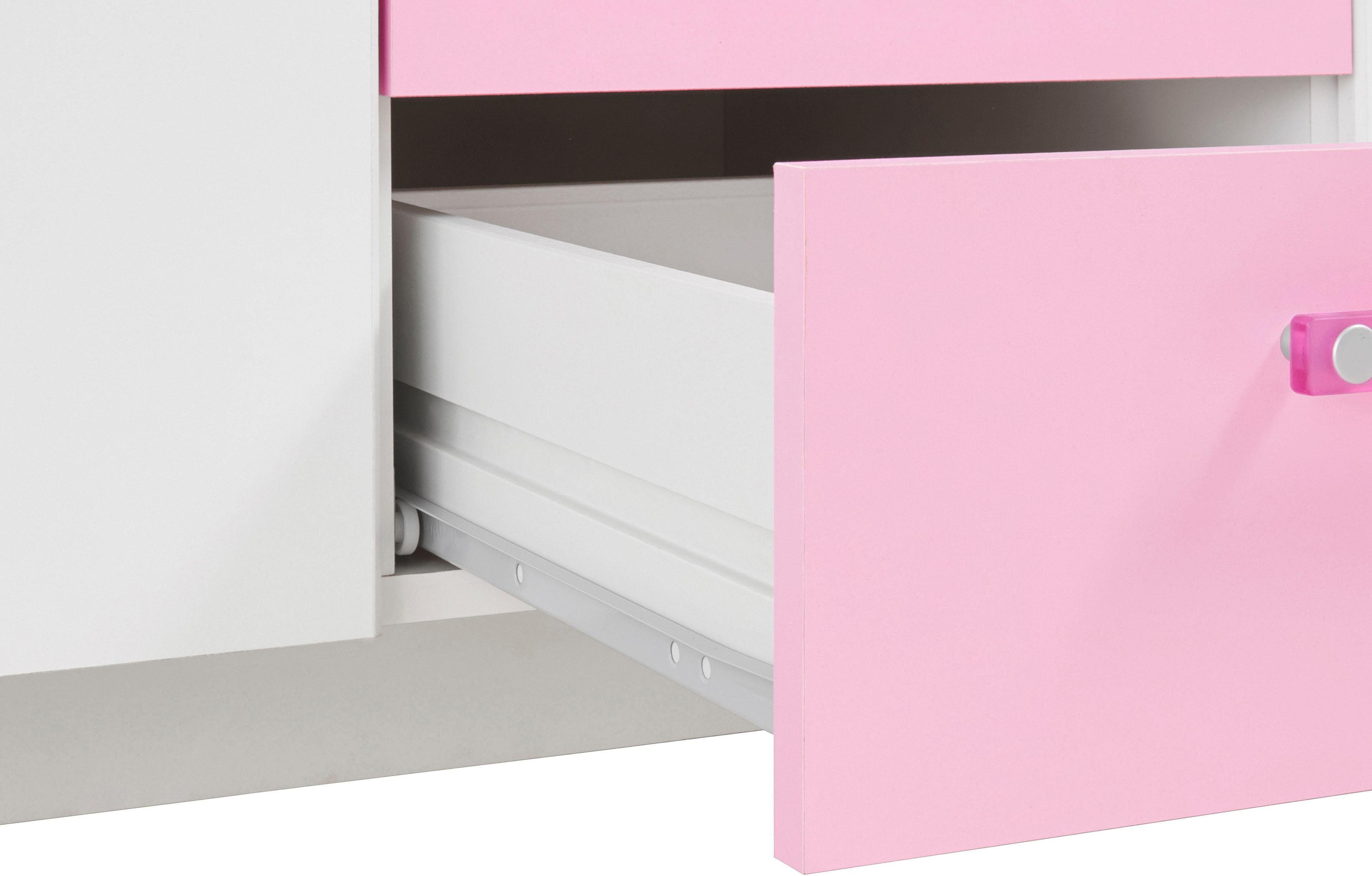 Parisot Tienerkamerset Biotiful met kledingkast en commode (set, 4-delig)