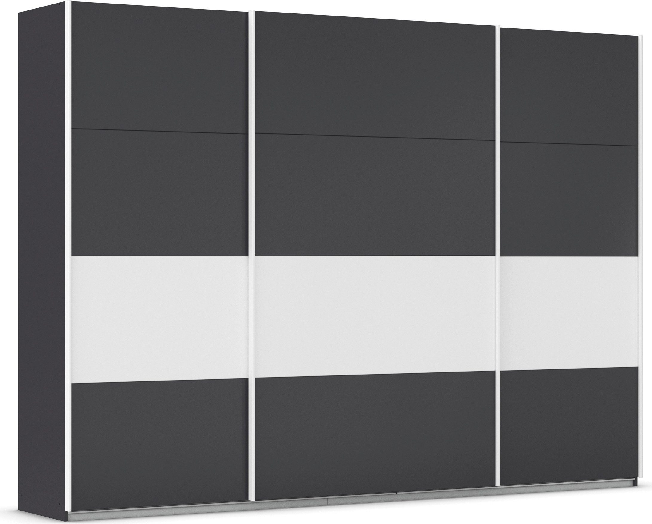 rauch Schuifdeurkast Kledingkast Kast Garderobe CORTONA inclusief indeling, 2 stoffen dozen en extra planken zweefdeurkasten maat 315 cm x 229 cm x