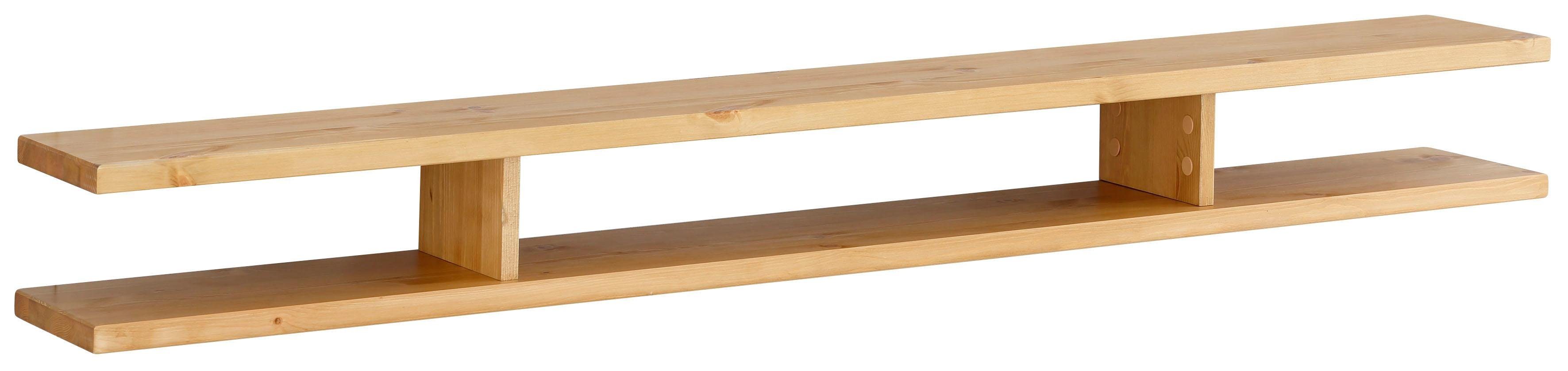 Home affaire Wandplank Breedte 148 cm, van massief grenen, FSC®