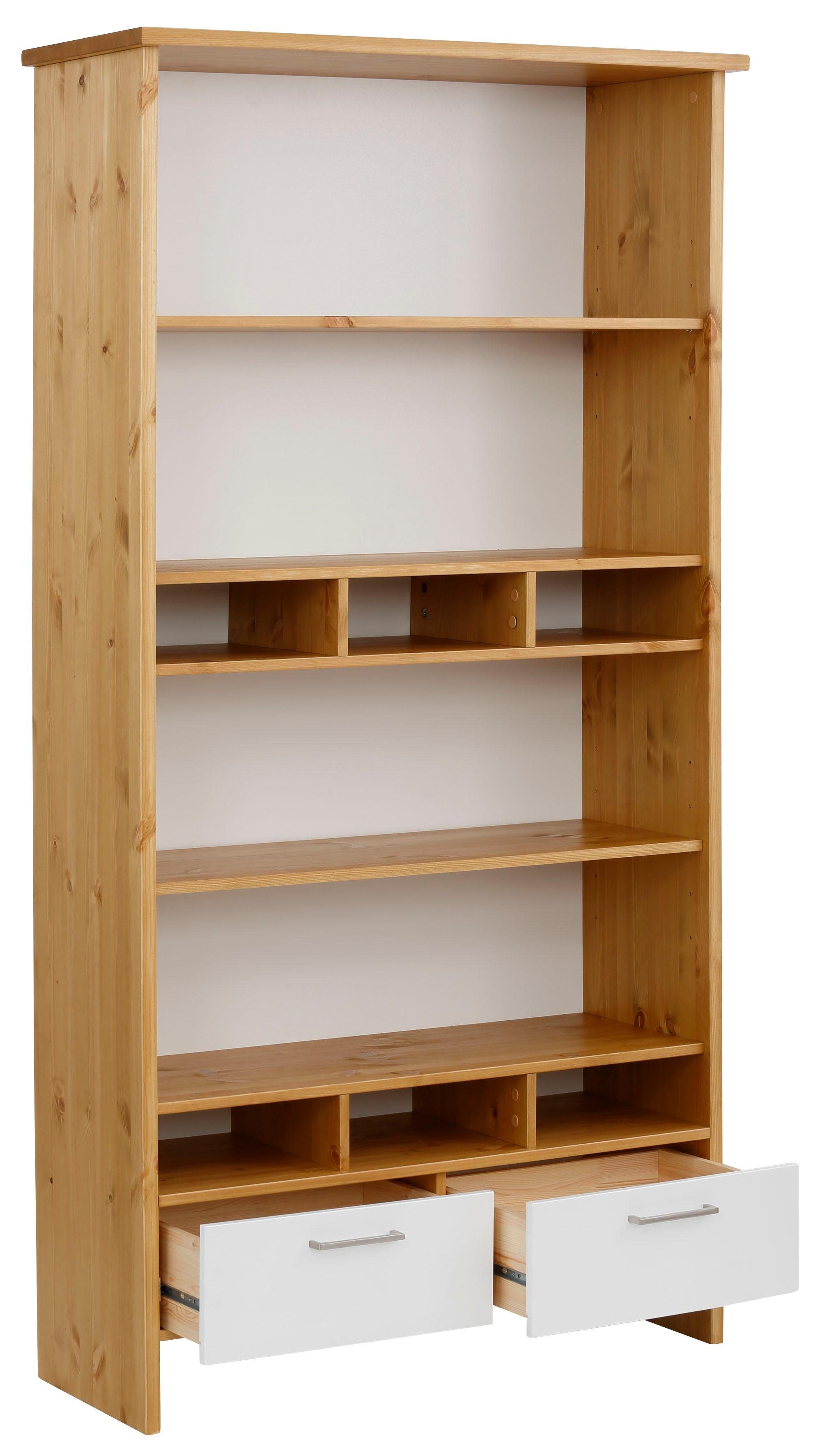 Home affaire Multifunctionele kast Ixo Plank, breedte 101 cm, met 2 lades, van massief grenen, FSC®