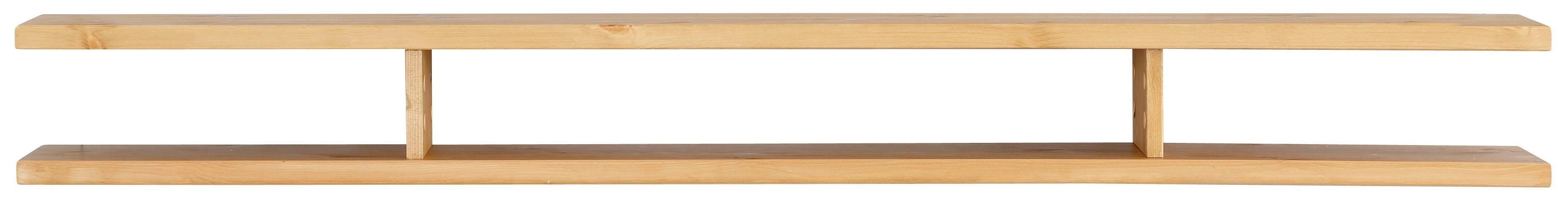 Home affaire Wandplank Breedte 148 cm, van massief grenen, FSC®