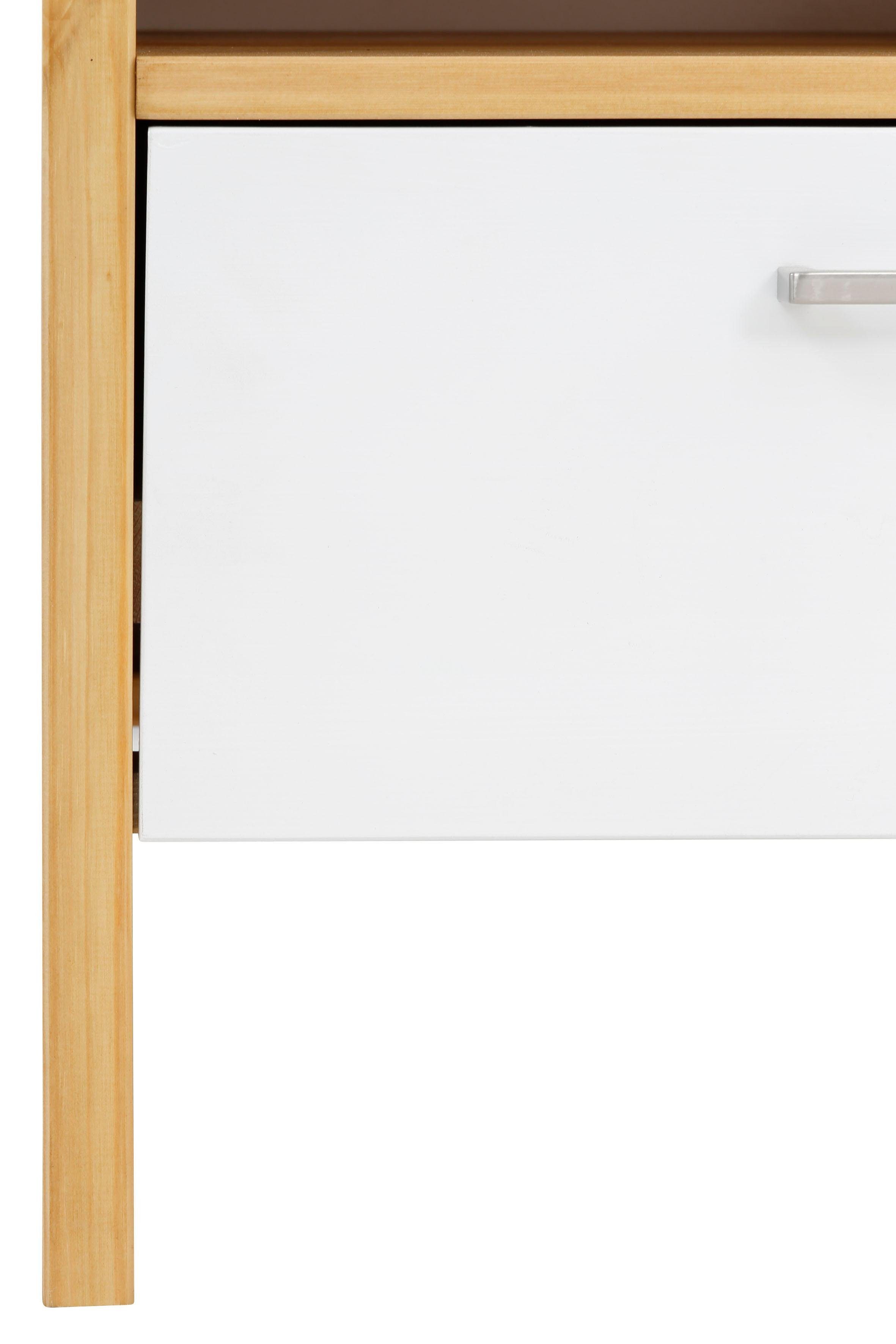 Home affaire Highboard Ixo Opbergkast, breedte 101 cm, van massief dennenhout, FSC®