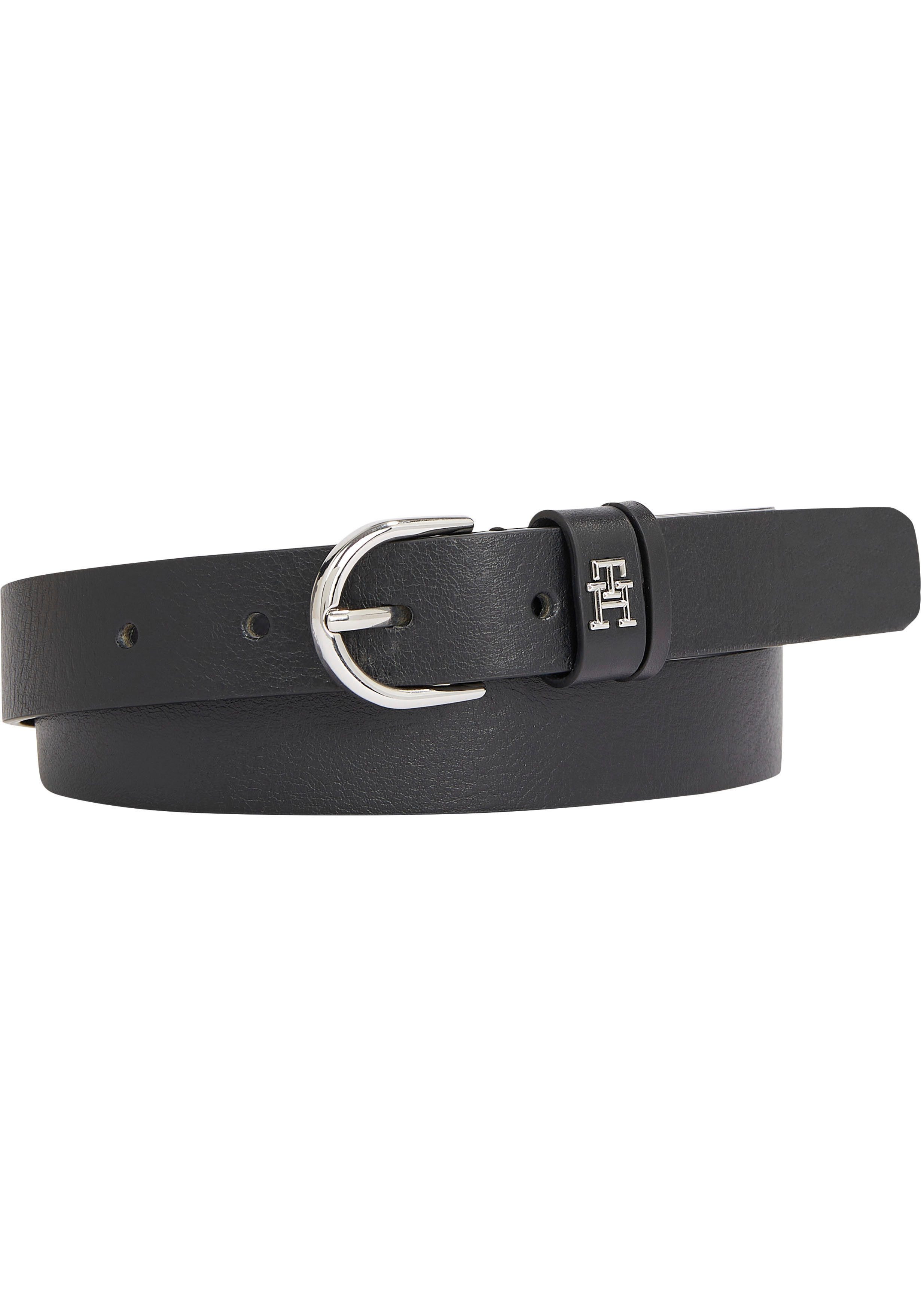 Tommy Hilfiger Leren riem Essential Effortless 2.5 cm met elegant afgeronde sluiting