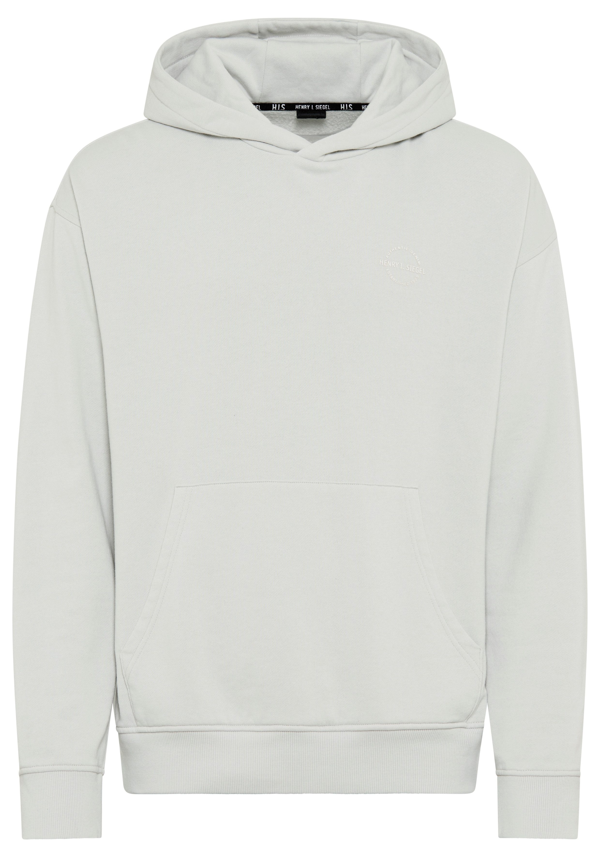 H.I.S Hoodie zonder koorden aan de capuchon