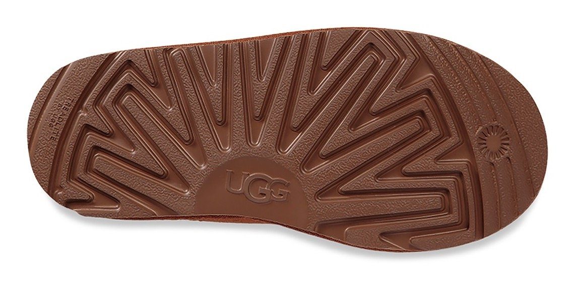 UGG Pantoffels K TASMAN II plateau clog, mule, pantoffel met lamswol