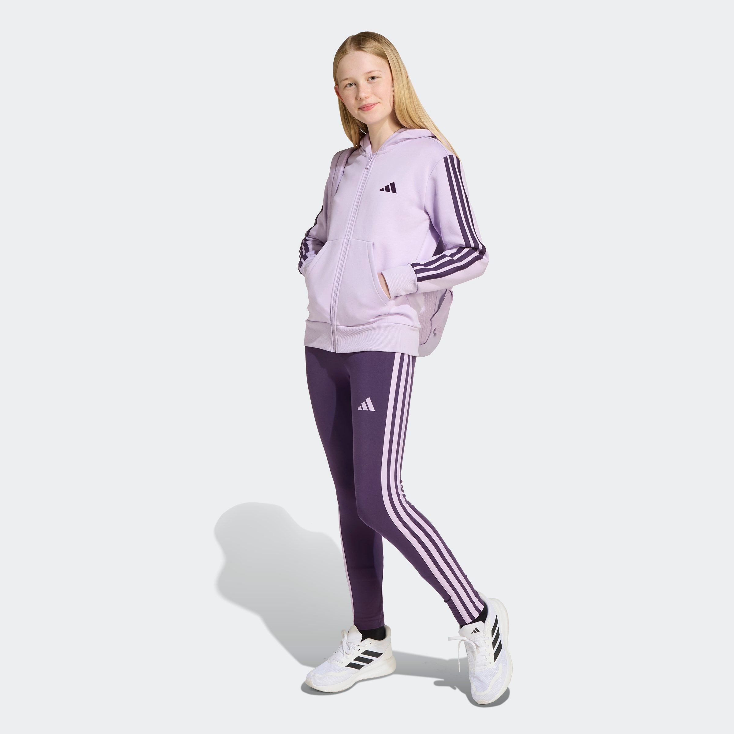 adidas Sportswear Hoodie J 3S FL FZ HD