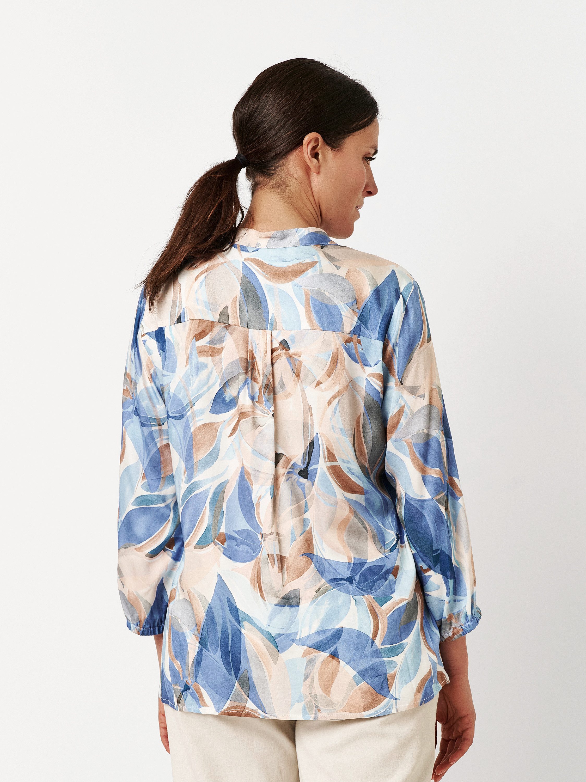 TONI Gedessineerde blouse Alisa met bloemig patroon, 3/4 mouw