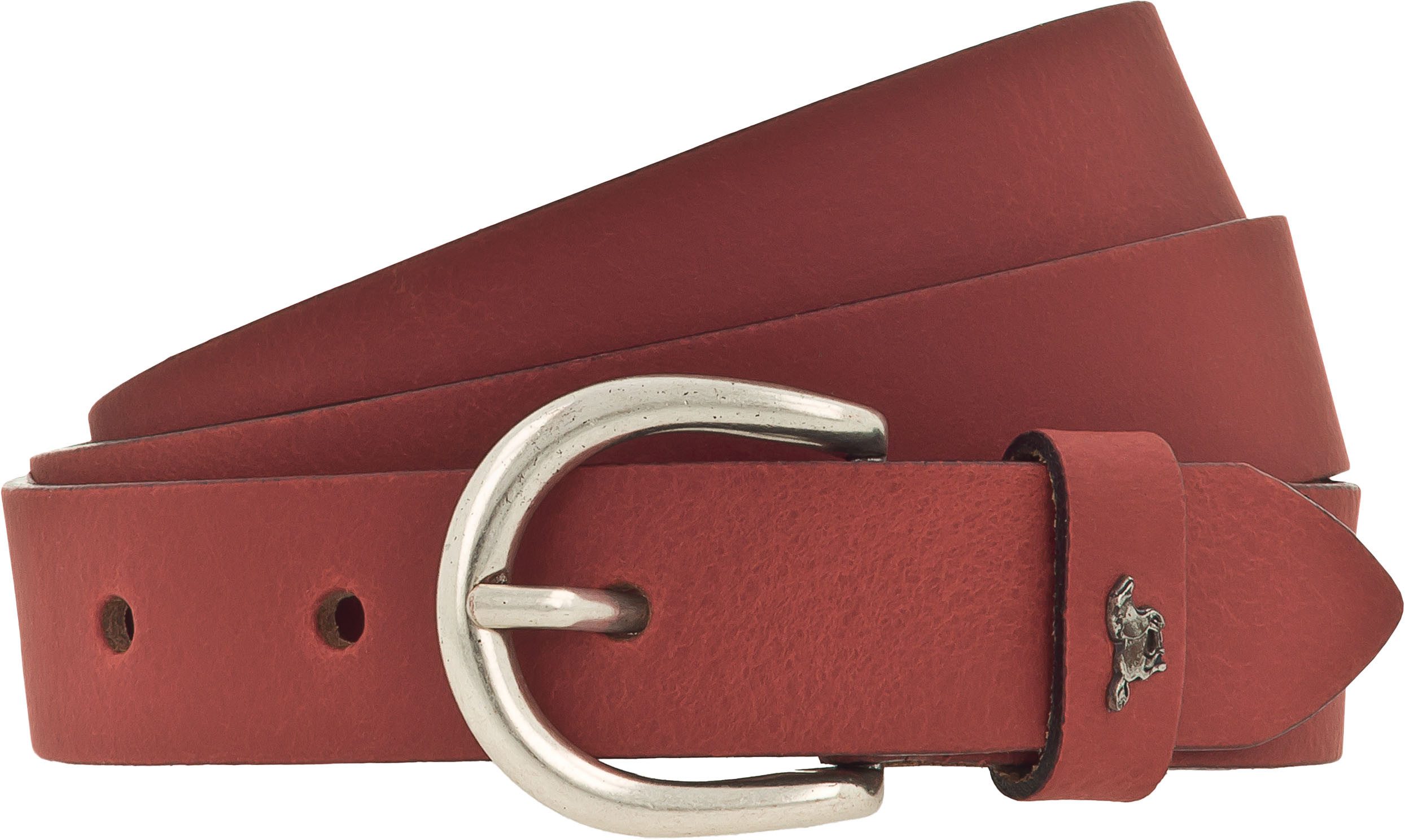 Mustang Leren riem Pull-Up-leer met vintage karakter