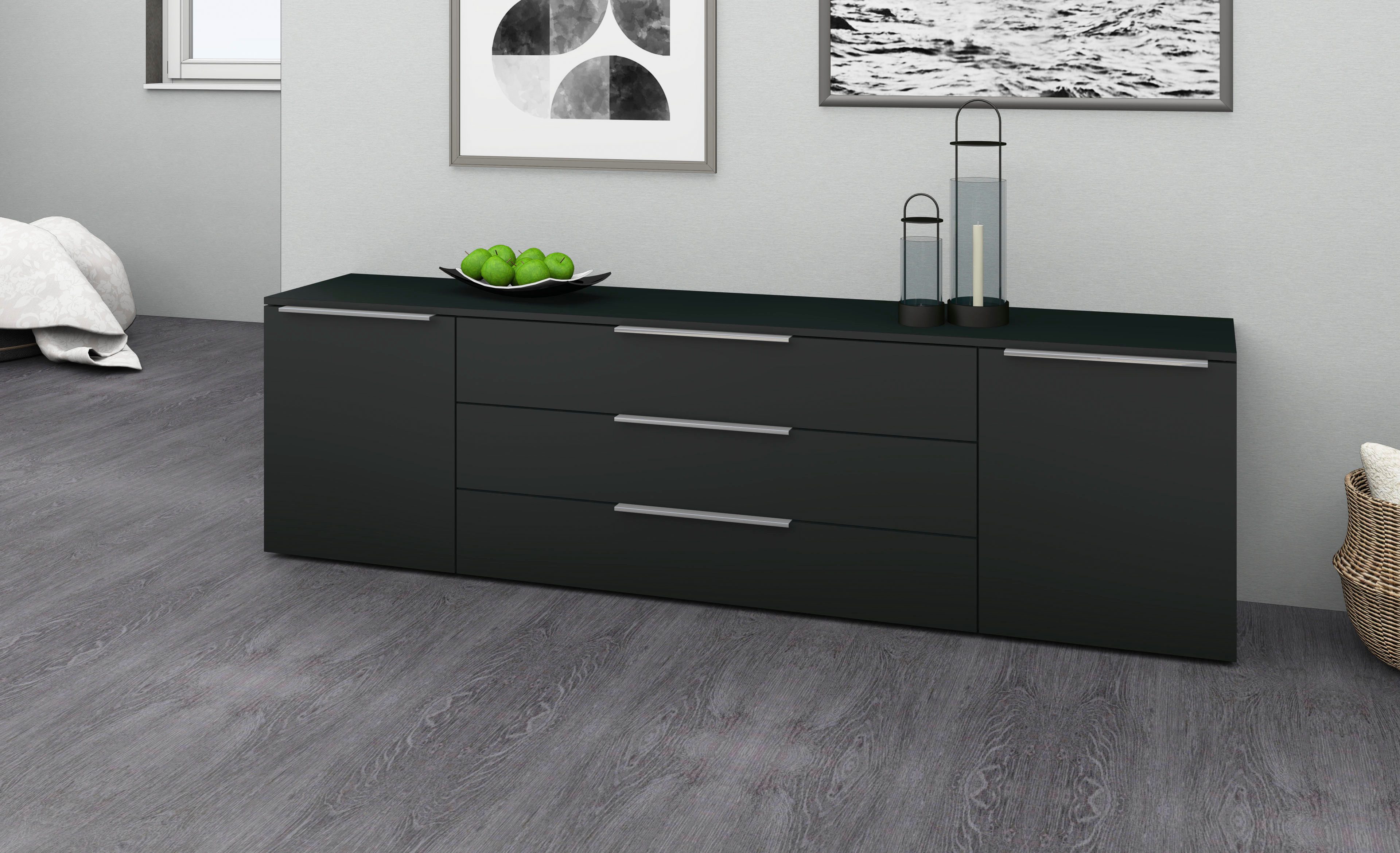 borchardt Möbel Dressoir Oliva Breedte 166 of 200 cm
