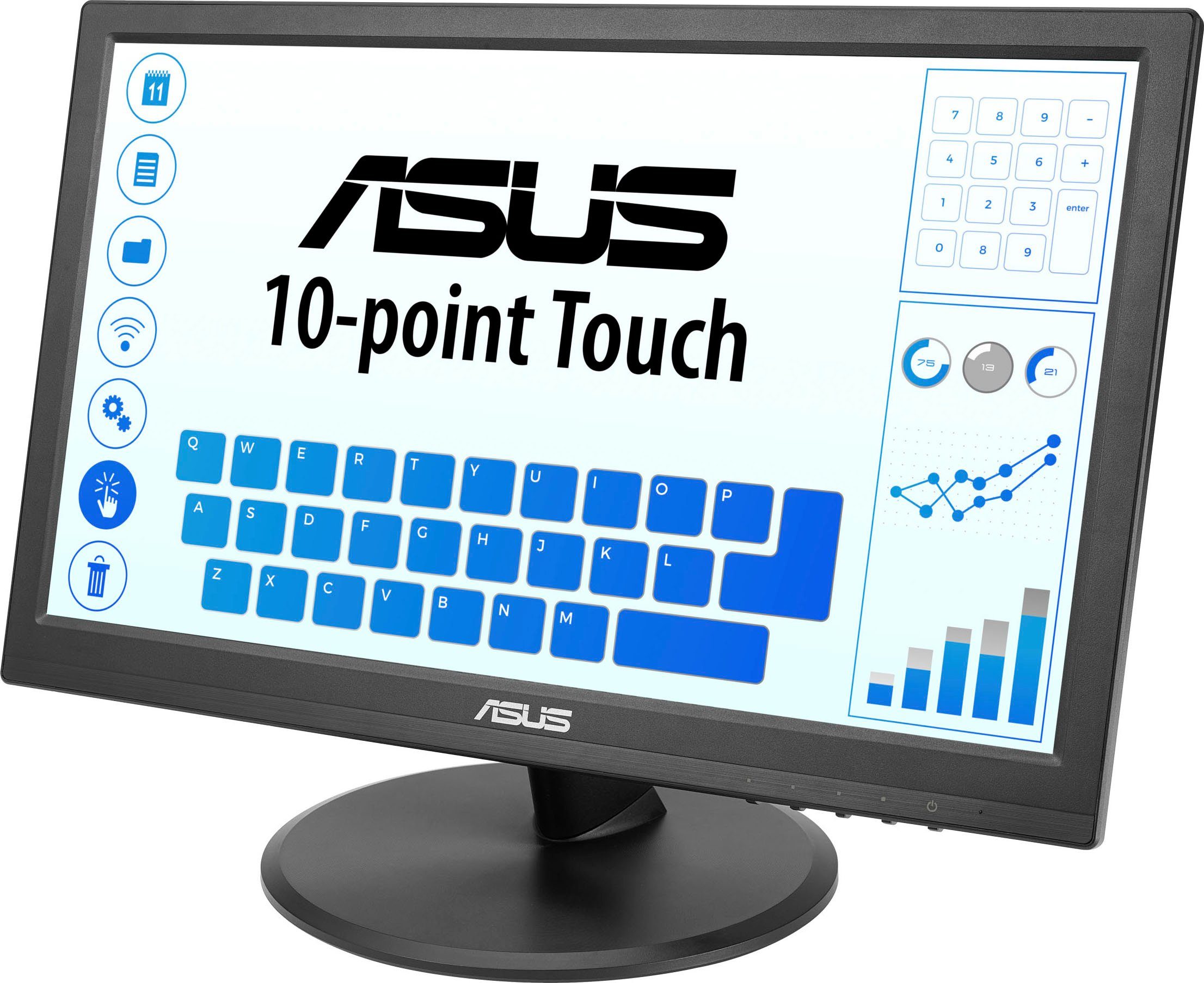 Asus Lcd-monitor VT168HR, 40 cm / 16", WXGA