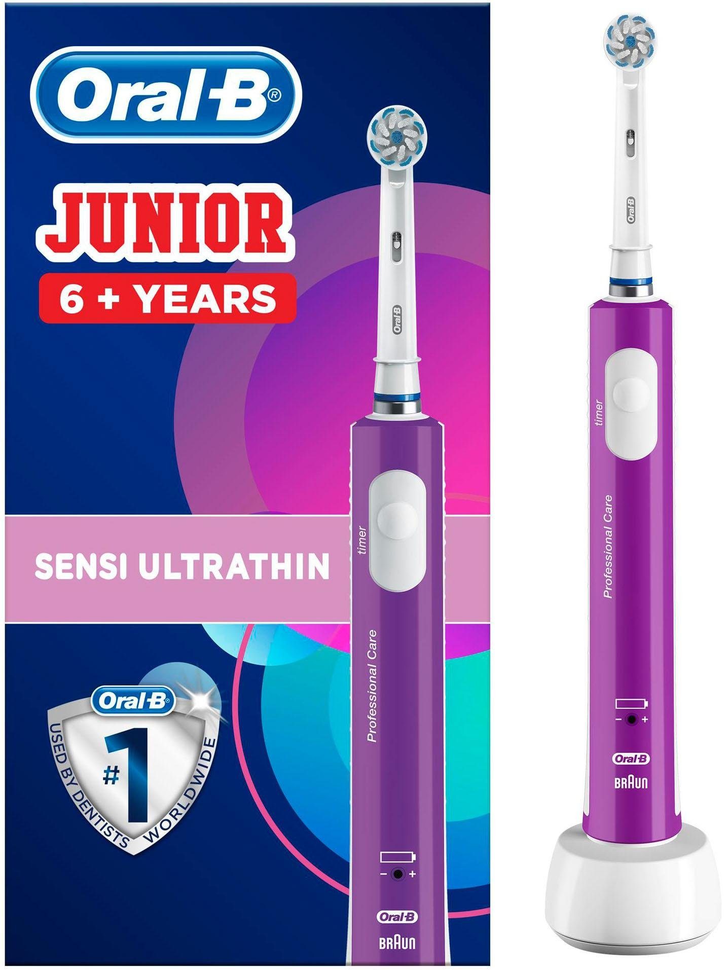 Outlook Voorbijganger Interesseren Oral B Elektrische tandenborstel Junior Purple in de online winkel | OTTO