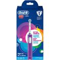 oral b elektrische tandenborstel junior purple paars
