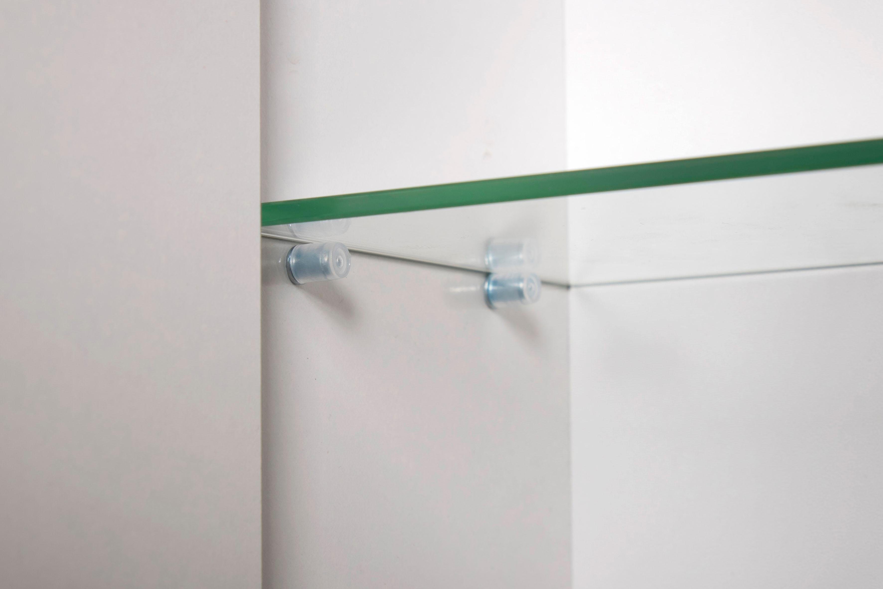 Schildmeyer Spiegelkast Basic made in Germany Breedte 120 cm, 3-deurs, glasplateaus, Made in Germany