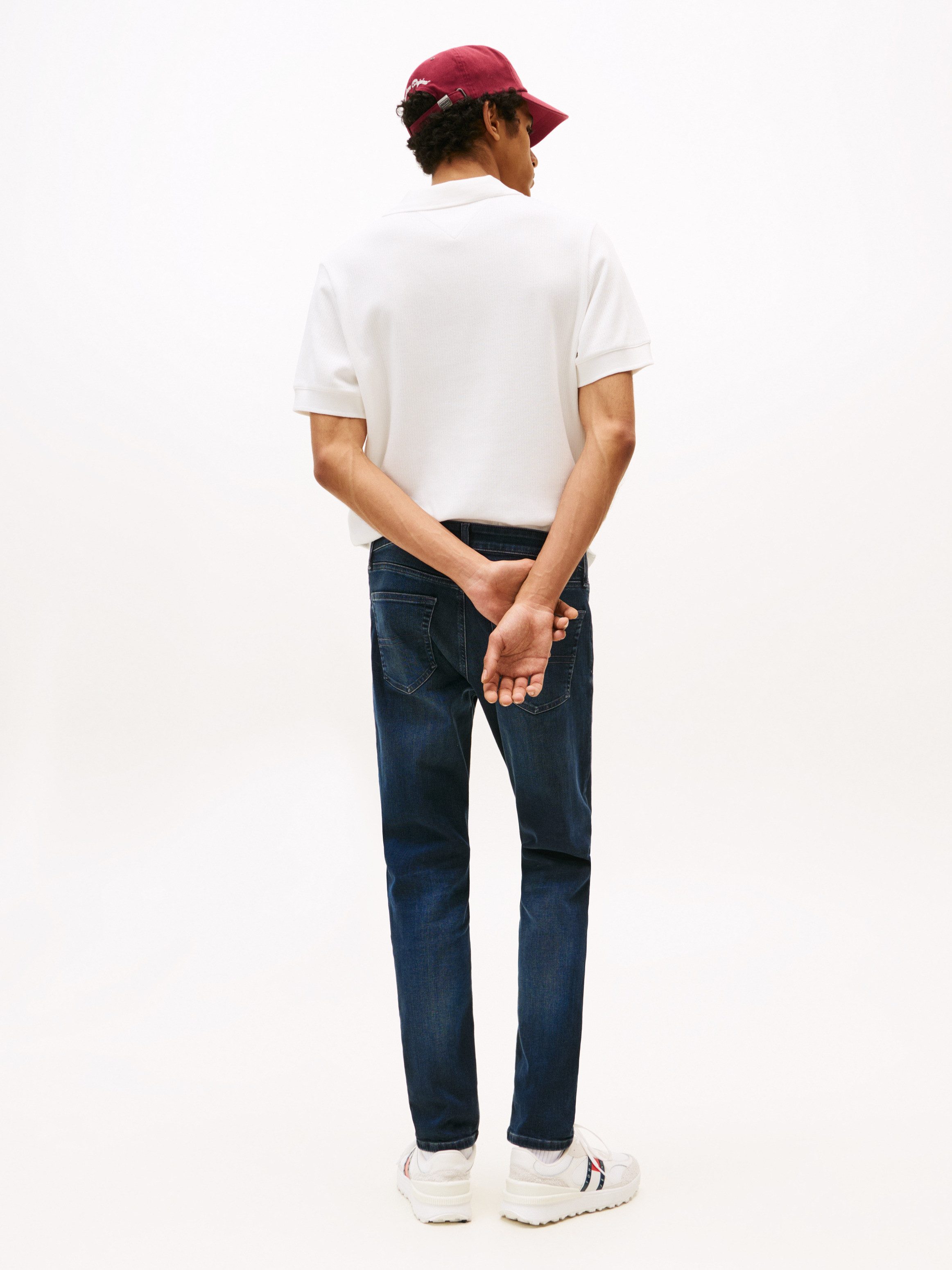 TOMMY JEANS Slim fit jeans AUSTIN SLIM TPRD smal toelopende pijpen