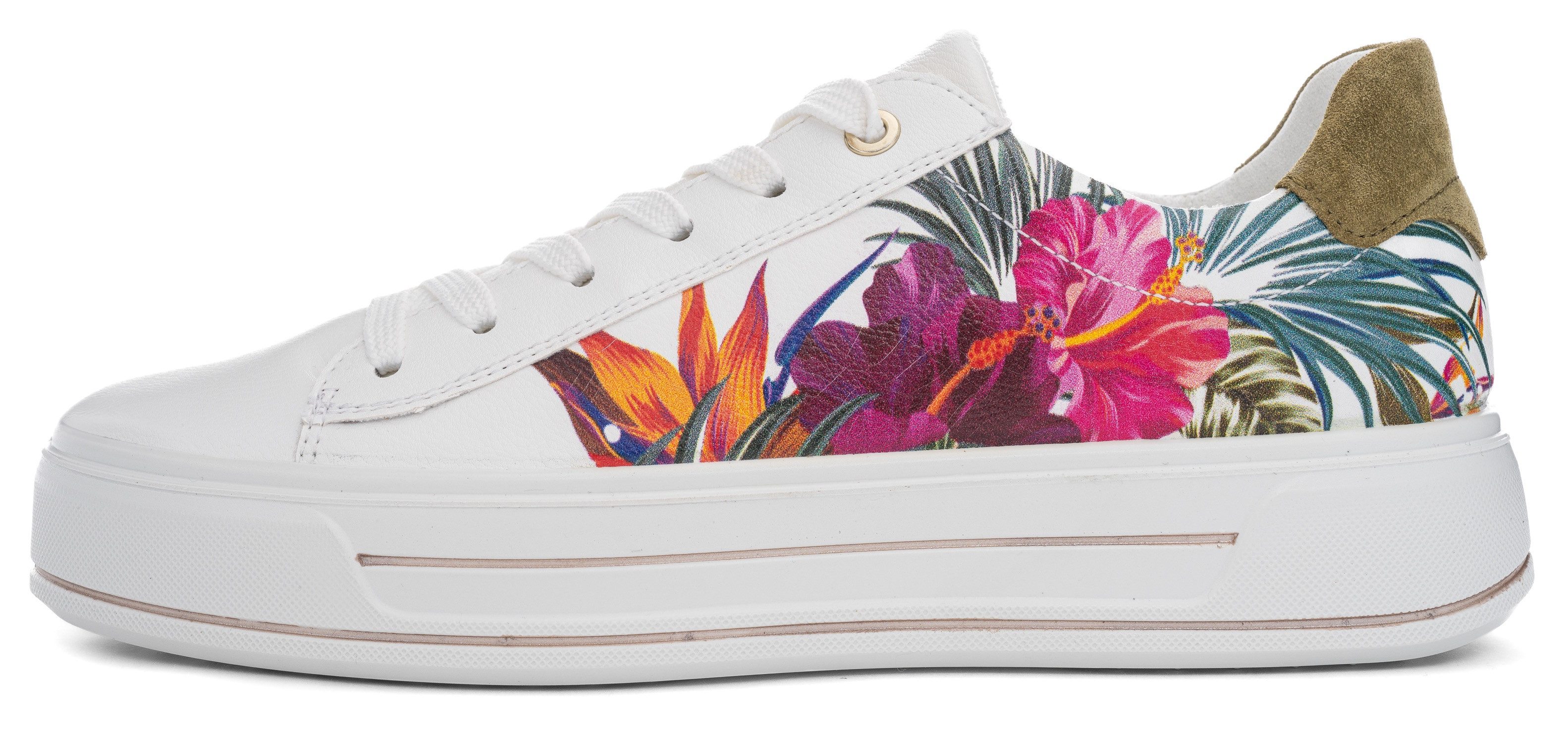Ara Plateausneakers CANBERRA , vrijetijdsschoen, plateausneaker in comfortabele schoenwijdte g (= breed)