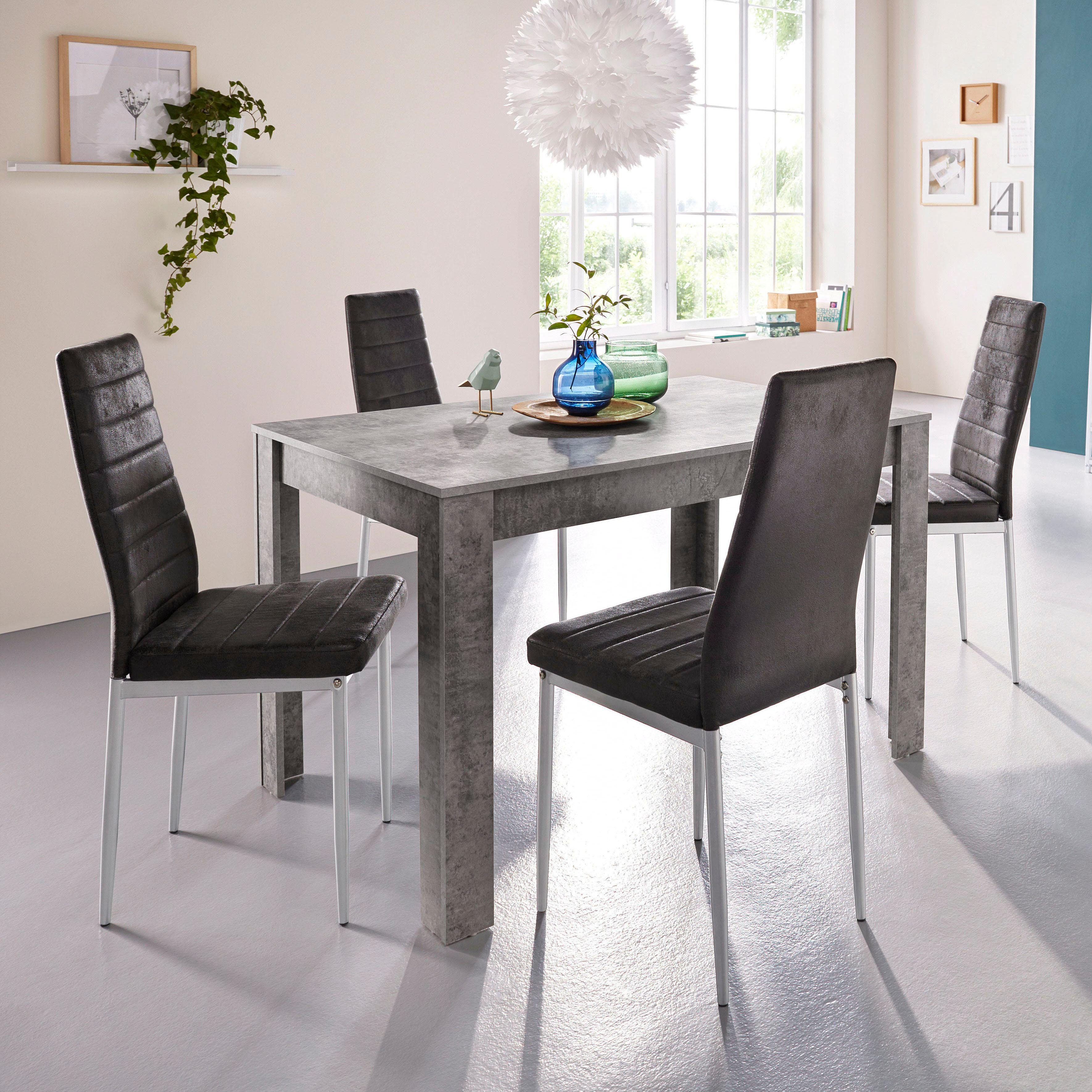 INOSIGN Eettafel Meigh, TOPSELLER! Breedte 120 cm, verschillende maten en kleurvarianten