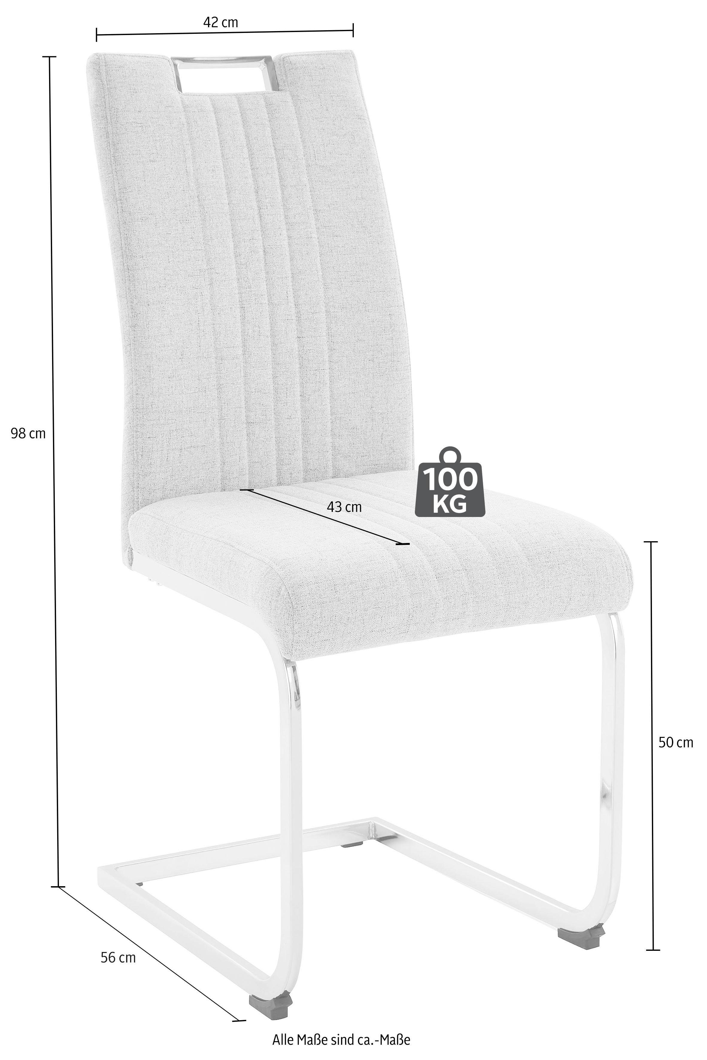 Home affaire Vrijdragende stoel (set, 2 stuks)