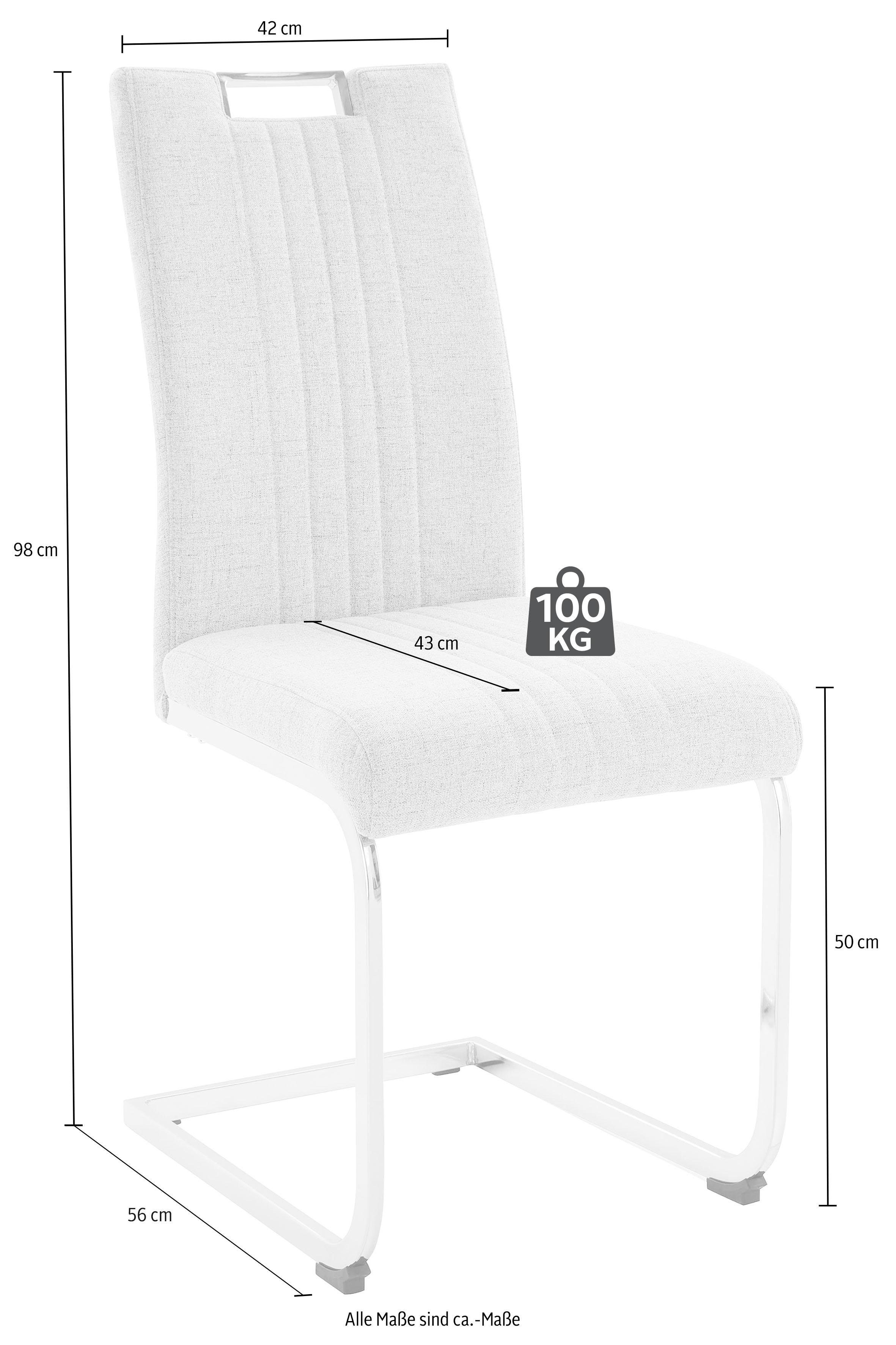 Home affaire Vrijdragende stoel (set, 2 stuks)