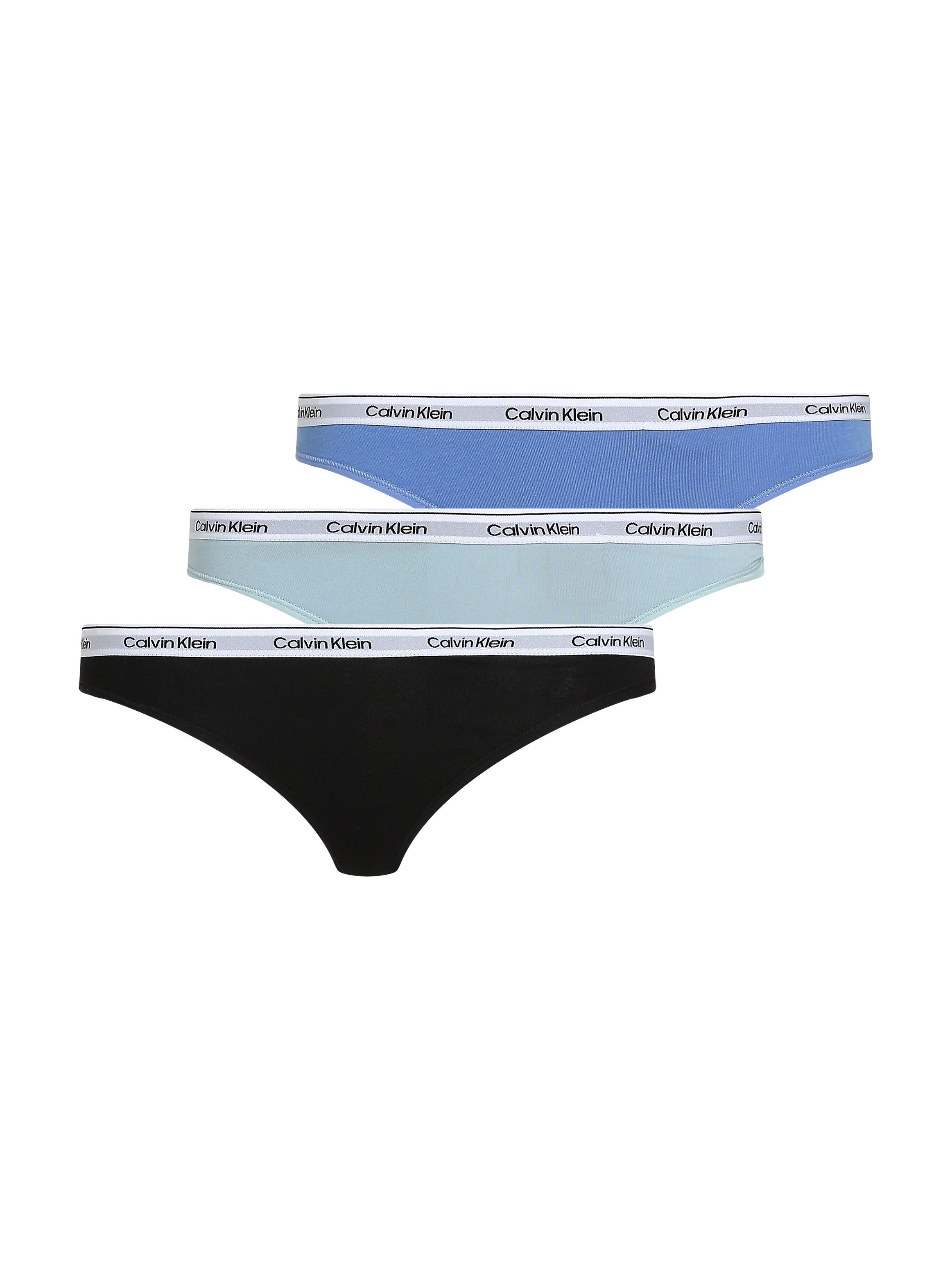Calvin Klein Tanga 3 PACK THONG (LOW-RISE) (3 stuks)