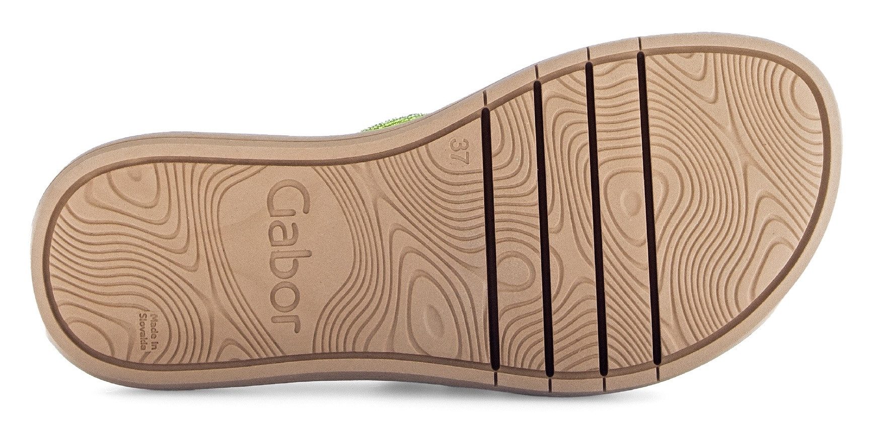 Gabor Slippers plateau, zomerschoen, slippers met best fitting-uitrusting