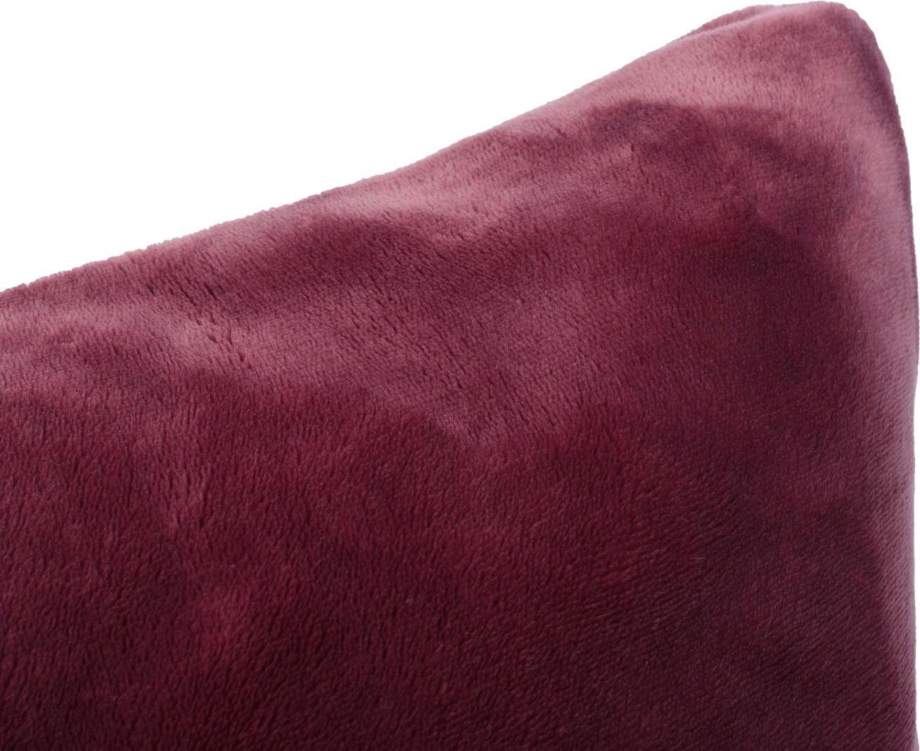 Gözze Sierkussen Premium Cashmere-Feeling kussen passend bij de premium deken met kasjmiertouch, kussenovertrek met vulling (1 stuk)