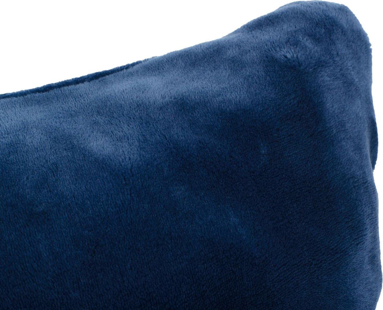 Gözze Sierkussen Premium Cashmere-Feeling kussen passend bij de premium deken met kasjmiertouch, kussenovertrek met vulling (1 stuk)
