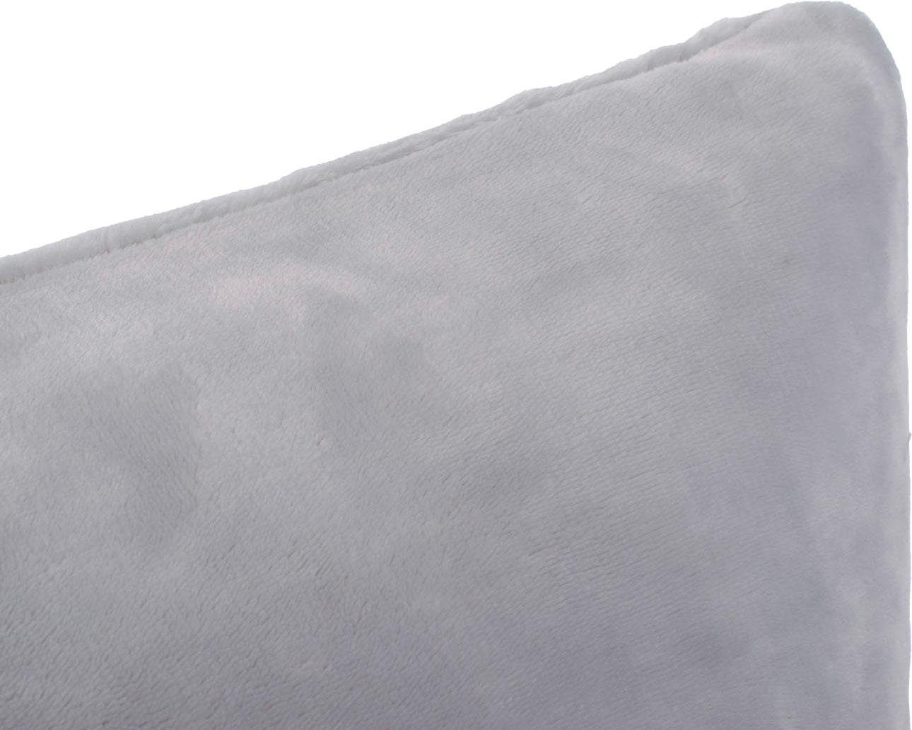 Gözze Sierkussen Premium Cashmere-Feeling kussen passend bij de premium deken met kasjmiertouch, kussenovertrek met vulling (1 stuk)