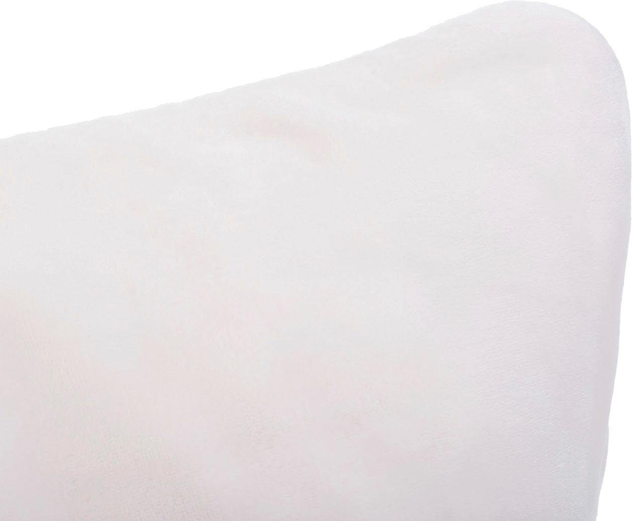 Gözze Sierkussen Premium Cashmere-Feeling kussen passend bij de premium deken met kasjmiertouch, kussenovertrek met vulling (1 stuk)