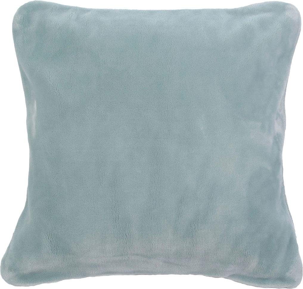 Gözze Sierkussen Premium Cashmere-Feeling kussen passend bij de premium deken met kasjmiertouch, kussenovertrek met vulling (1 stuk)