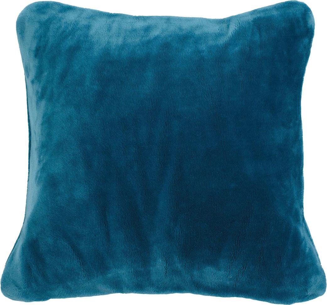 Gözze Sierkussen Premium Cashmere-Feeling kussen passend bij de premium deken met kasjmiertouch, kussenovertrek met vulling (1 stuk) sierkussens maat