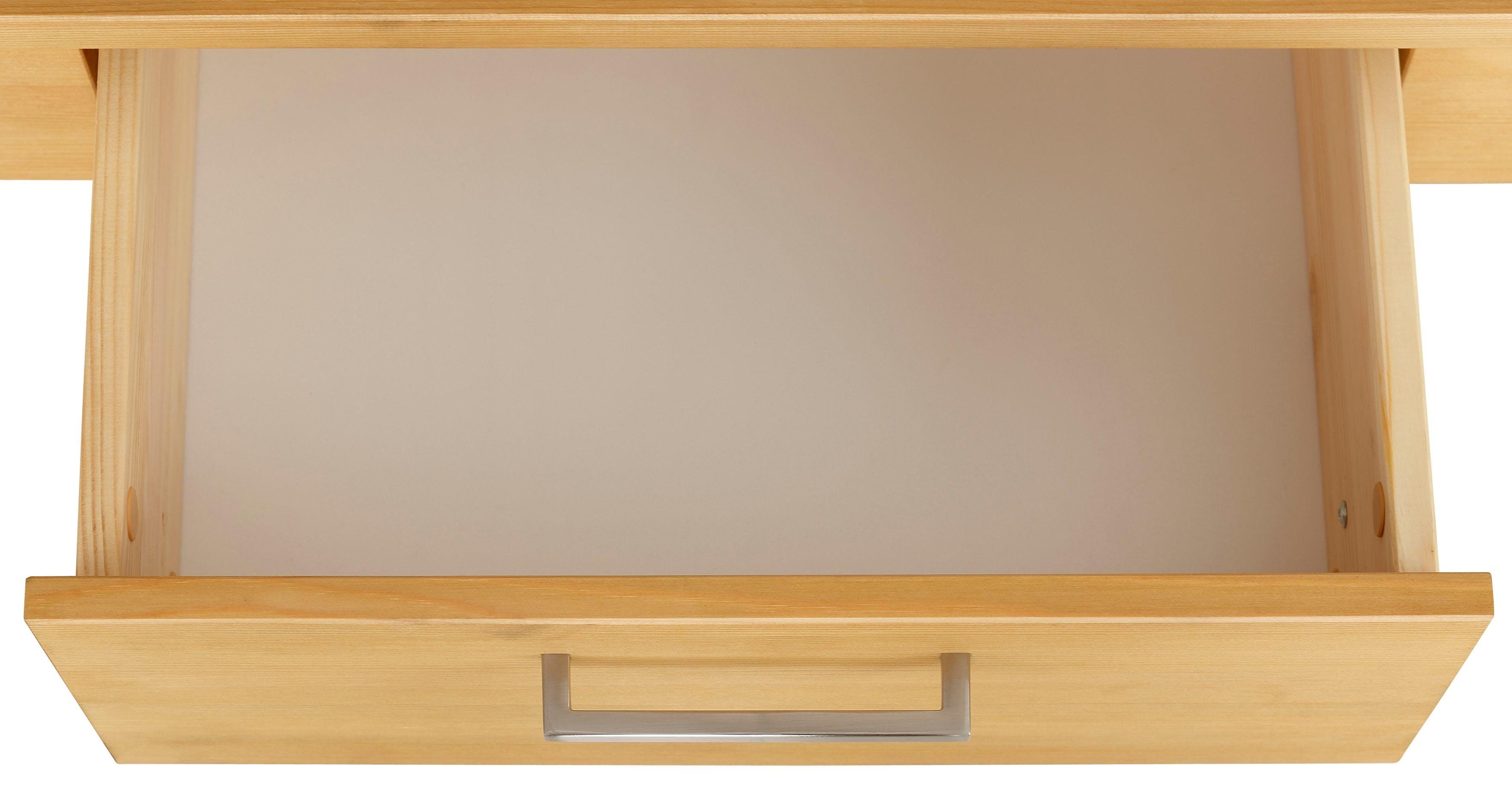 Home affaire Tv-meubel Ixo Breedte 148 cm, met 3 lades, van massief grenen, FSC®