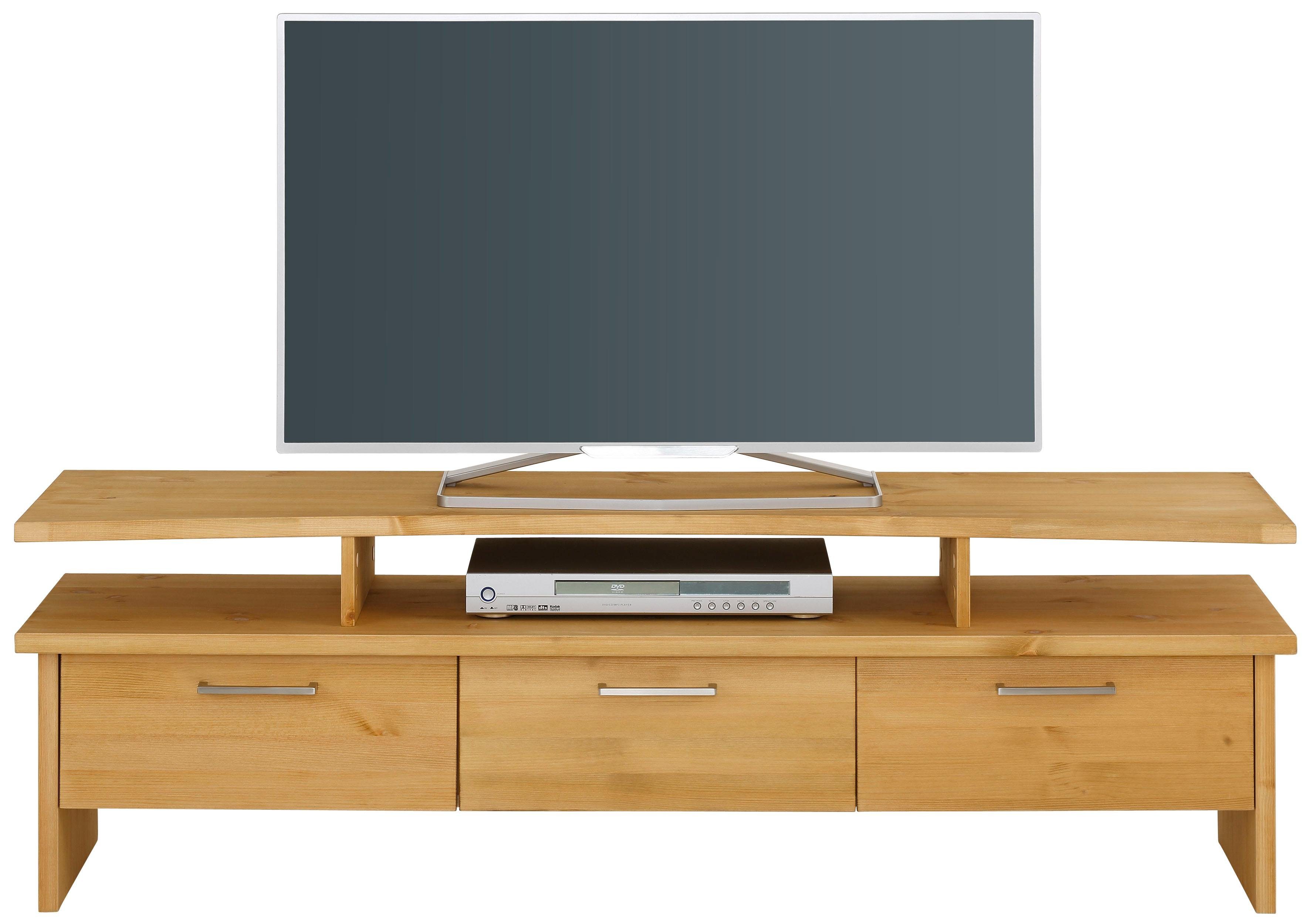 Home affaire Tv-meubel Ixo Breedte 148 cm, met 3 lades, van massief grenen, FSC®