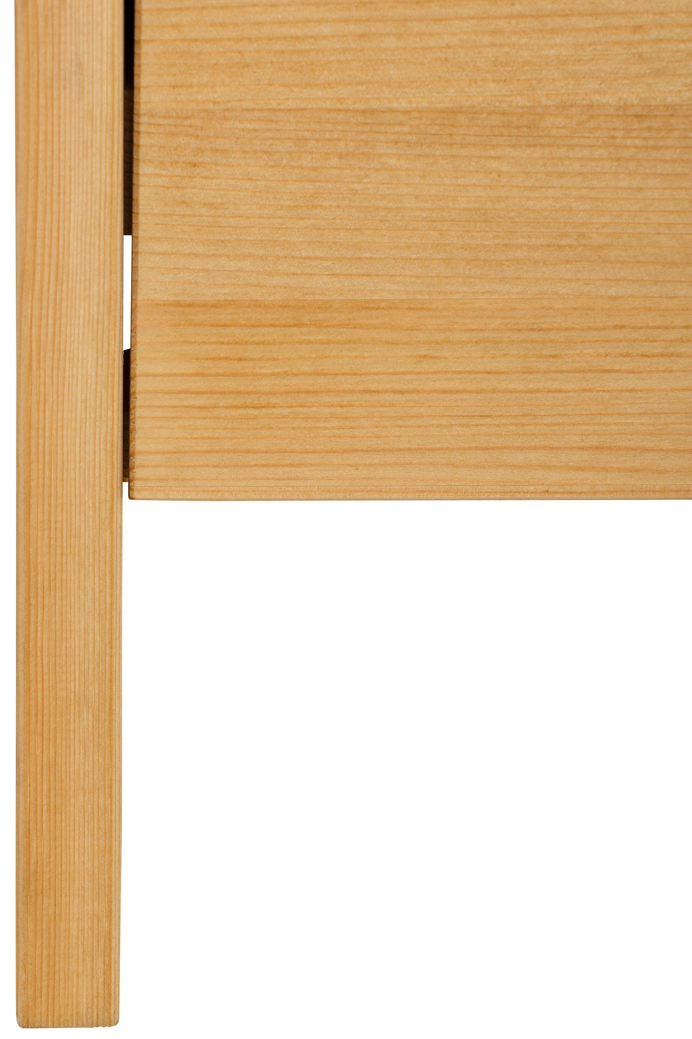 Home affaire Tv-meubel Ixo Breedte 148 cm, met 3 lades, van massief grenen, FSC®
