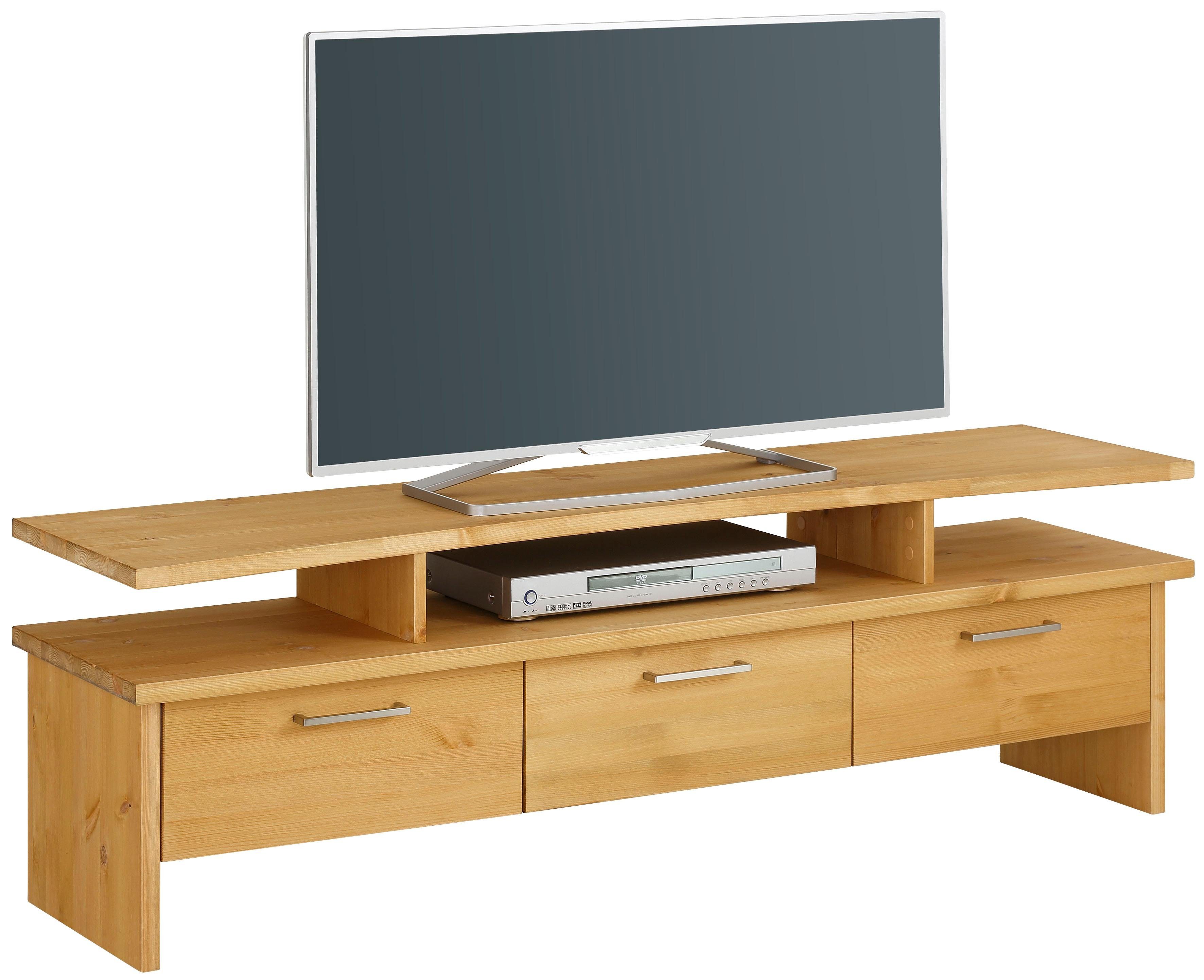 Home affaire Tv-meubel Ixo Breedte 148 cm, met 3 lades, van massief grenen, FSC®