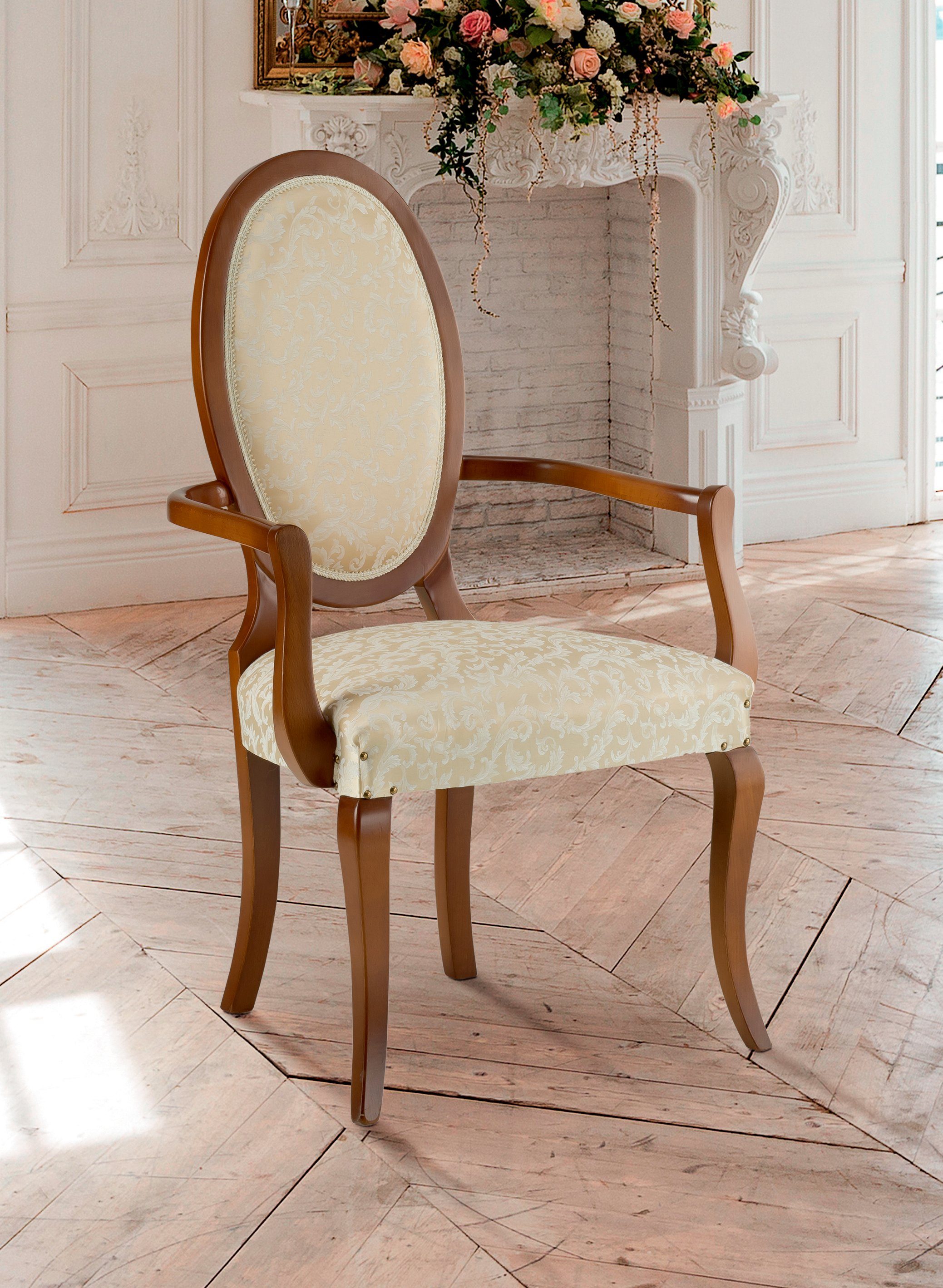 Home affaire Stoel met armleuningen Stoelen Duca Breedte 62 cm (1 stuk)