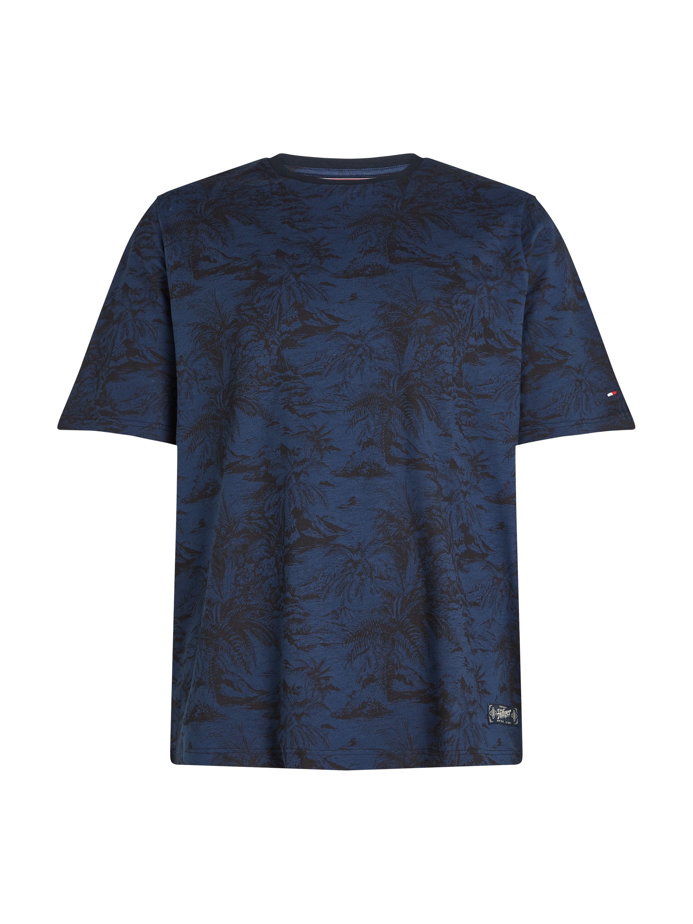 Tommy Hilfiger T-shirt BT-SUMMER SLUB AOP TEE-B