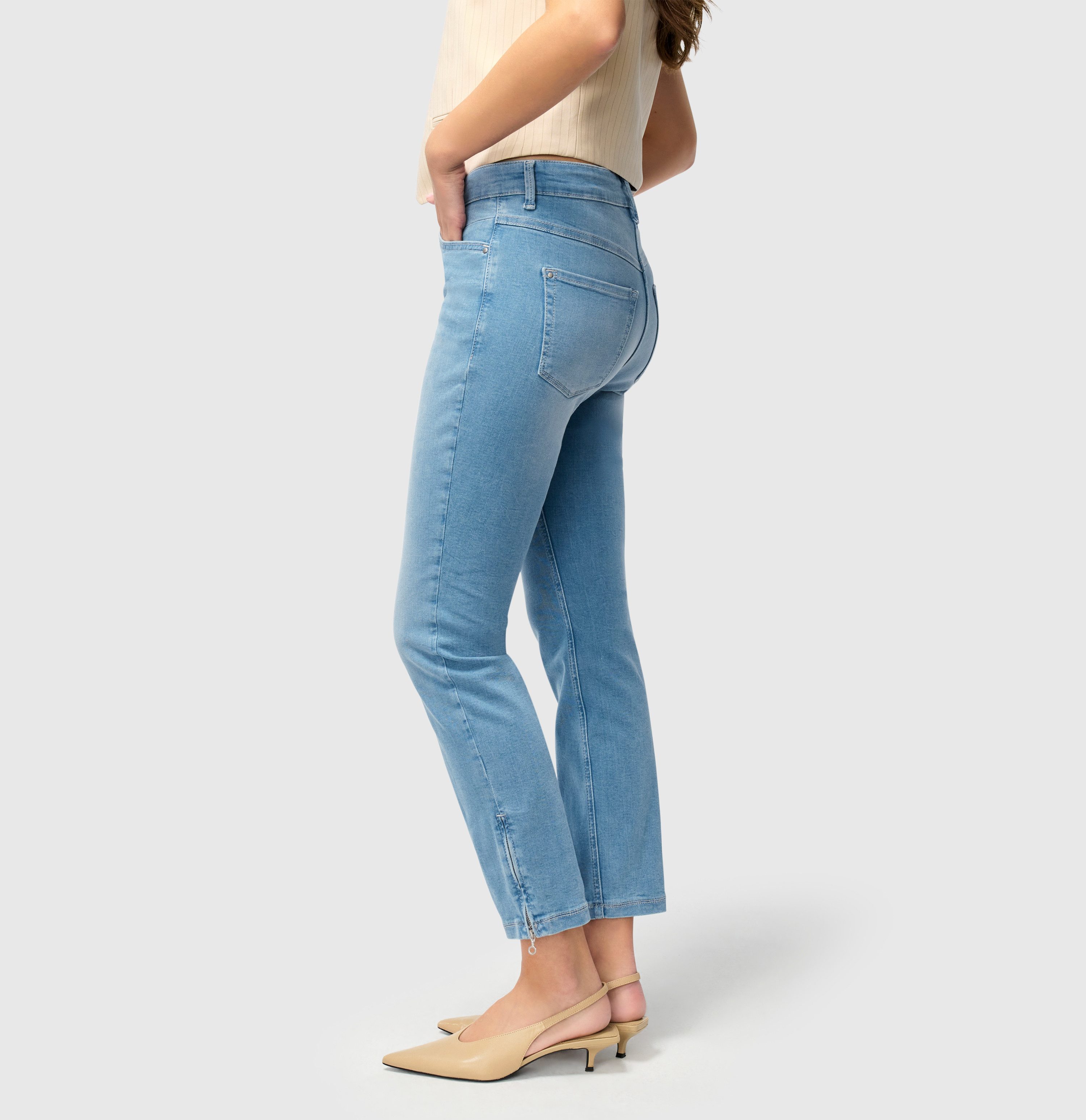 MAC 7/8 jeans Dream Chic Verkort model met ritssluiting