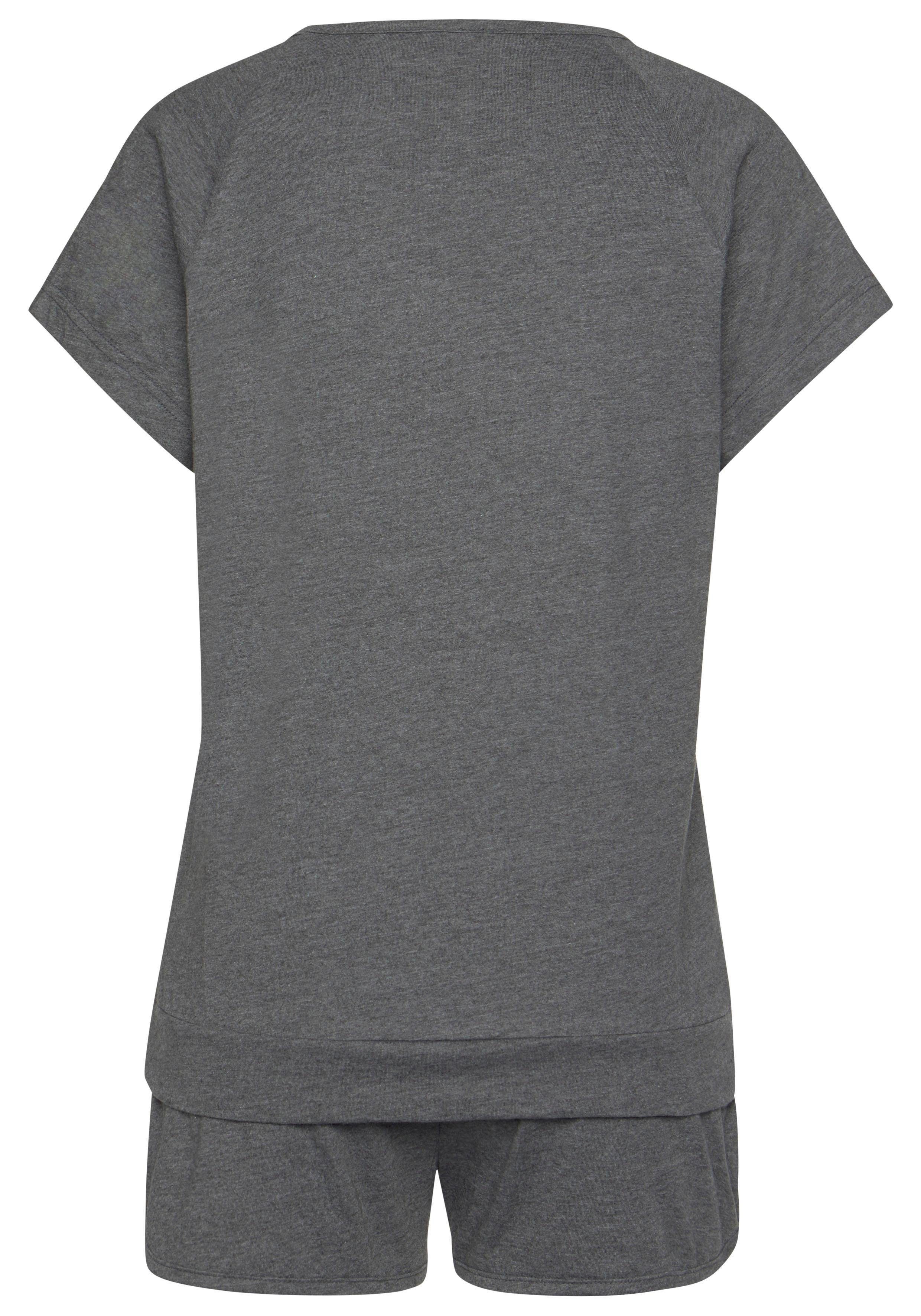 Arizona Shortama in gemêleerde look (4-delig, Set van 2)