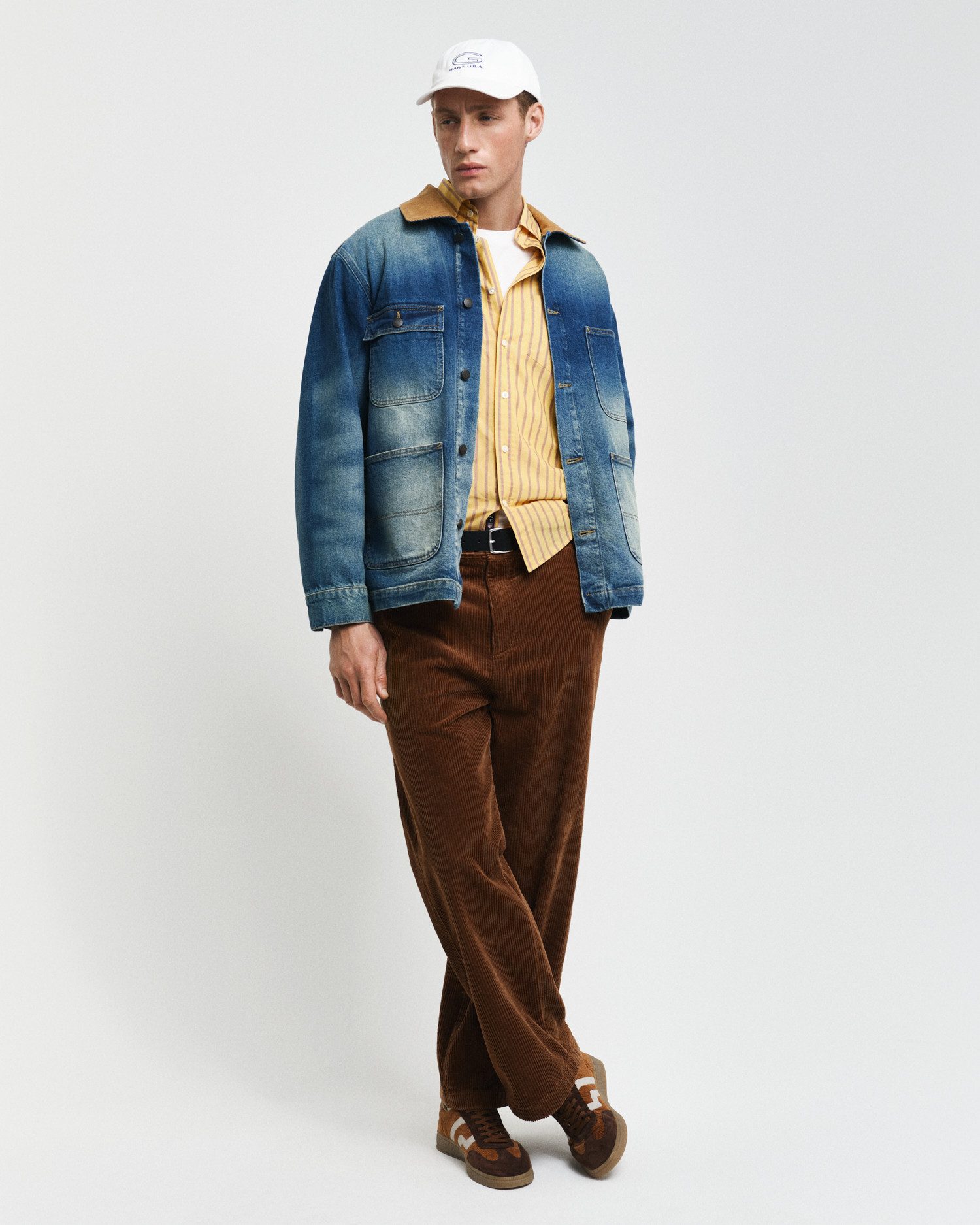 Gant Overhemd met lange mouwen REG POPLIN STRIPE