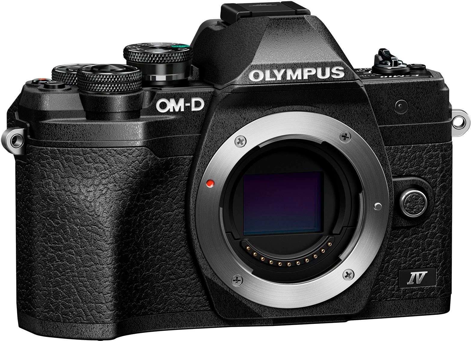 Olympus Systeemcamera-body E-M10 Mark IV + bls-50, f-5ac usb-ac-adapter, usb cable, shoulder strap