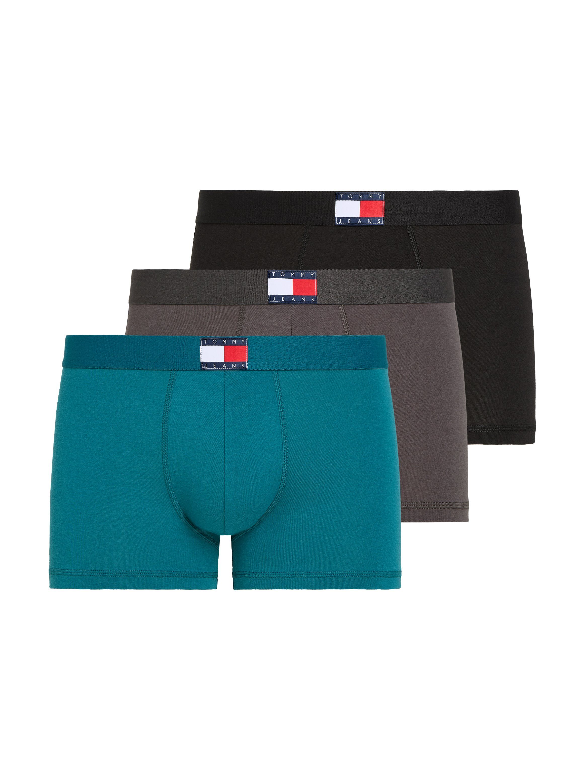 Tommy Hilfiger Underwear Trunk 3P TRUNK met logoband (3 stuks Set van 3)