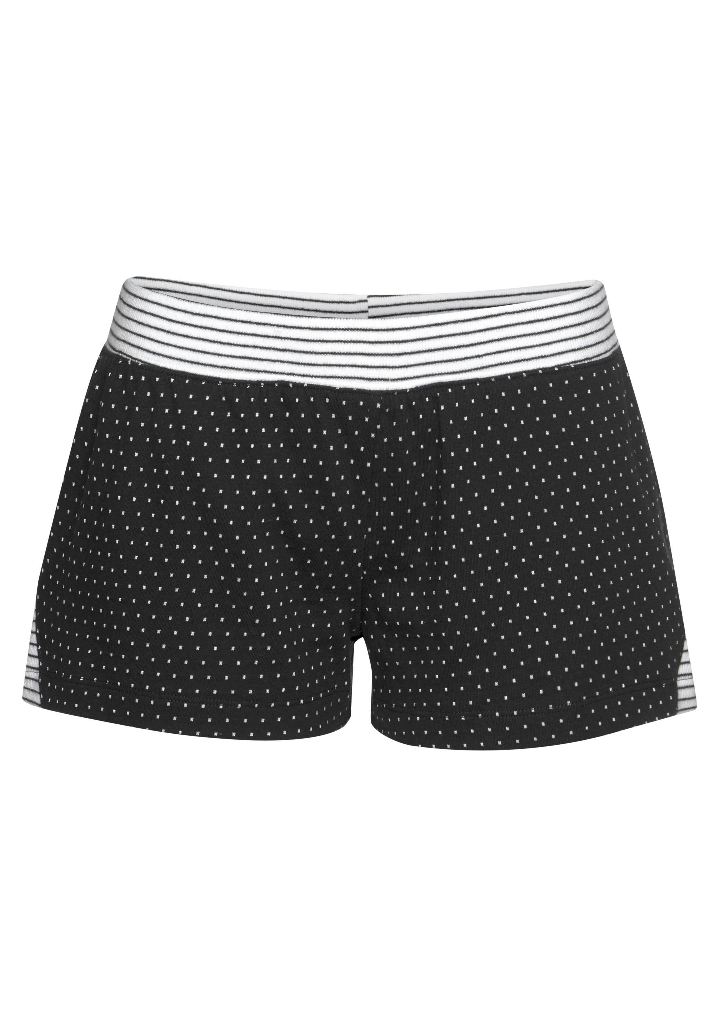 Vivance Dreams Shortama met stippen- en streepdessin (2-delig, 1 stuk)