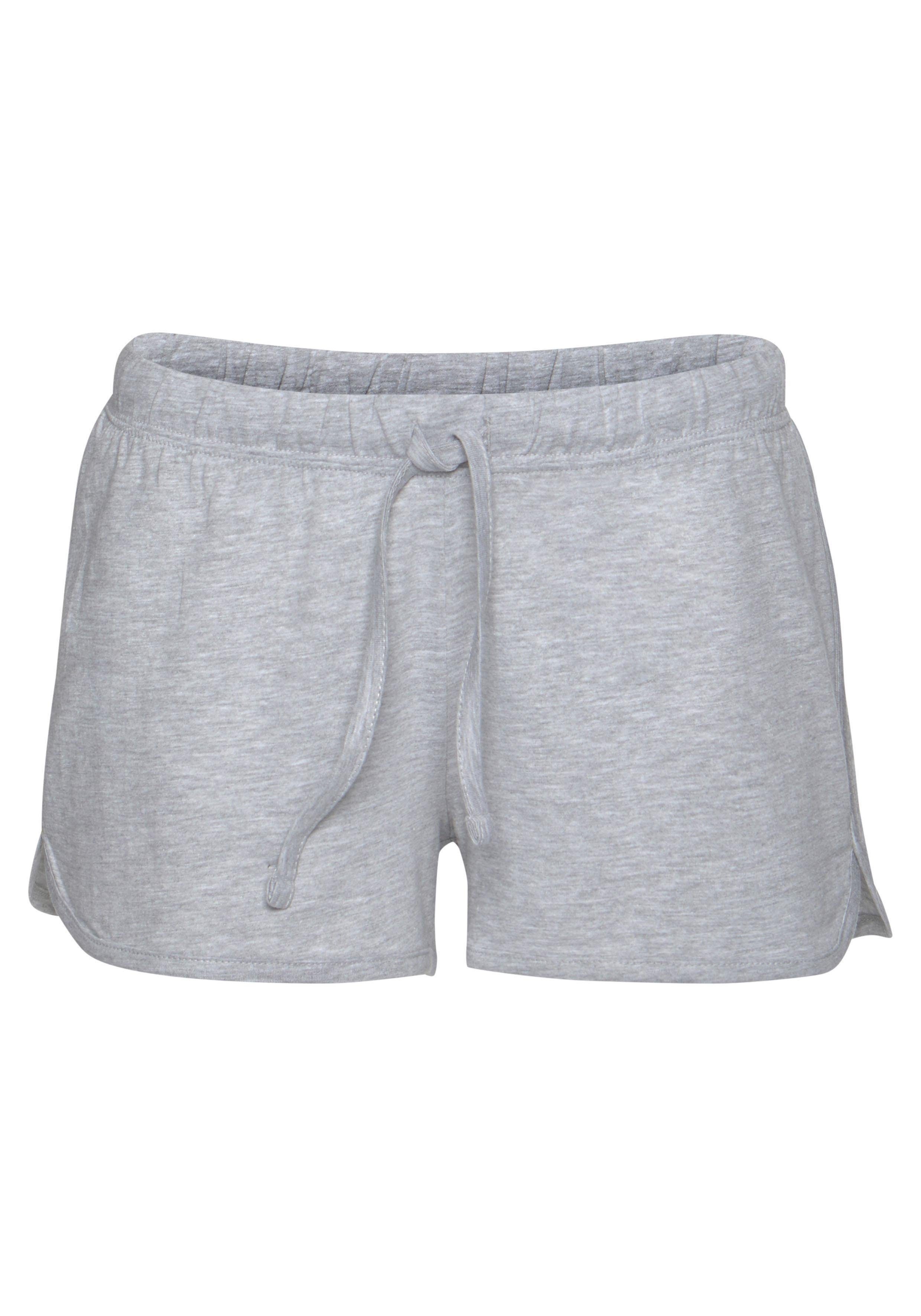 Arizona Shortama in gemêleerde look (4-delig, Set van 2)