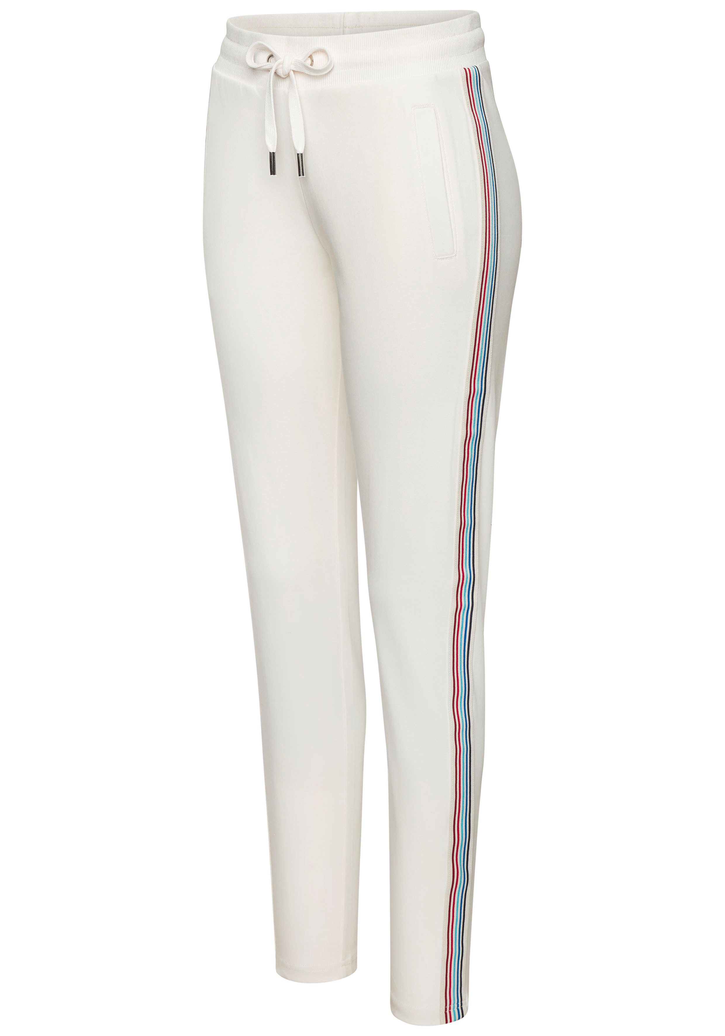 H.I.S Sweatbroek met strepen opzij