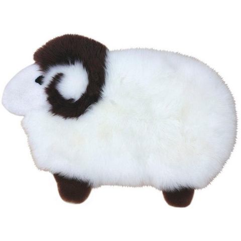 Heitmann Felle Vachtvloerkleed Sheep Speelkleed, motief schaap, echte lamsvacht, kinderkamer