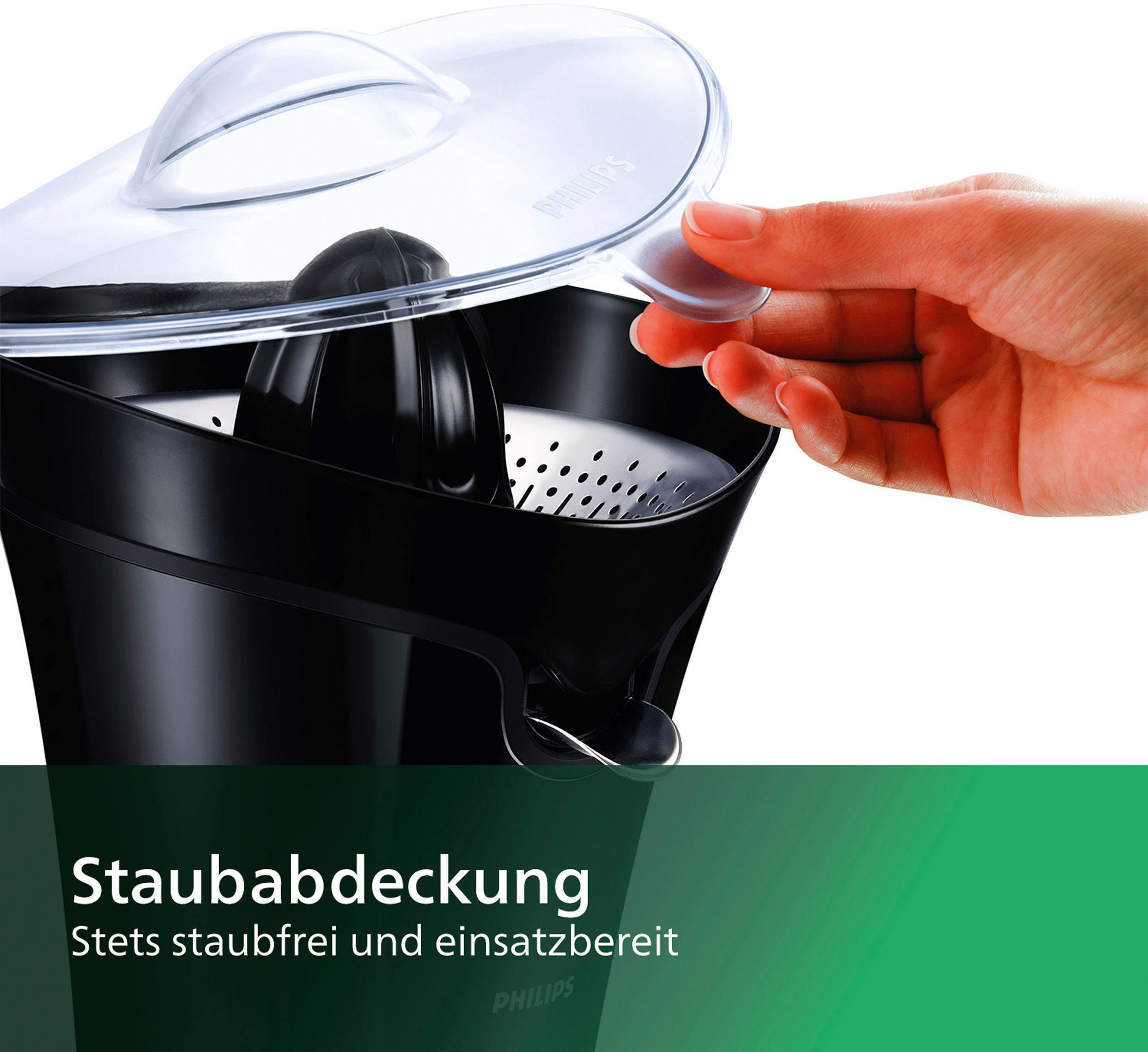 Philips Citruspers HR2752/90 Avance Collection, met druppelstop en aromadeksel