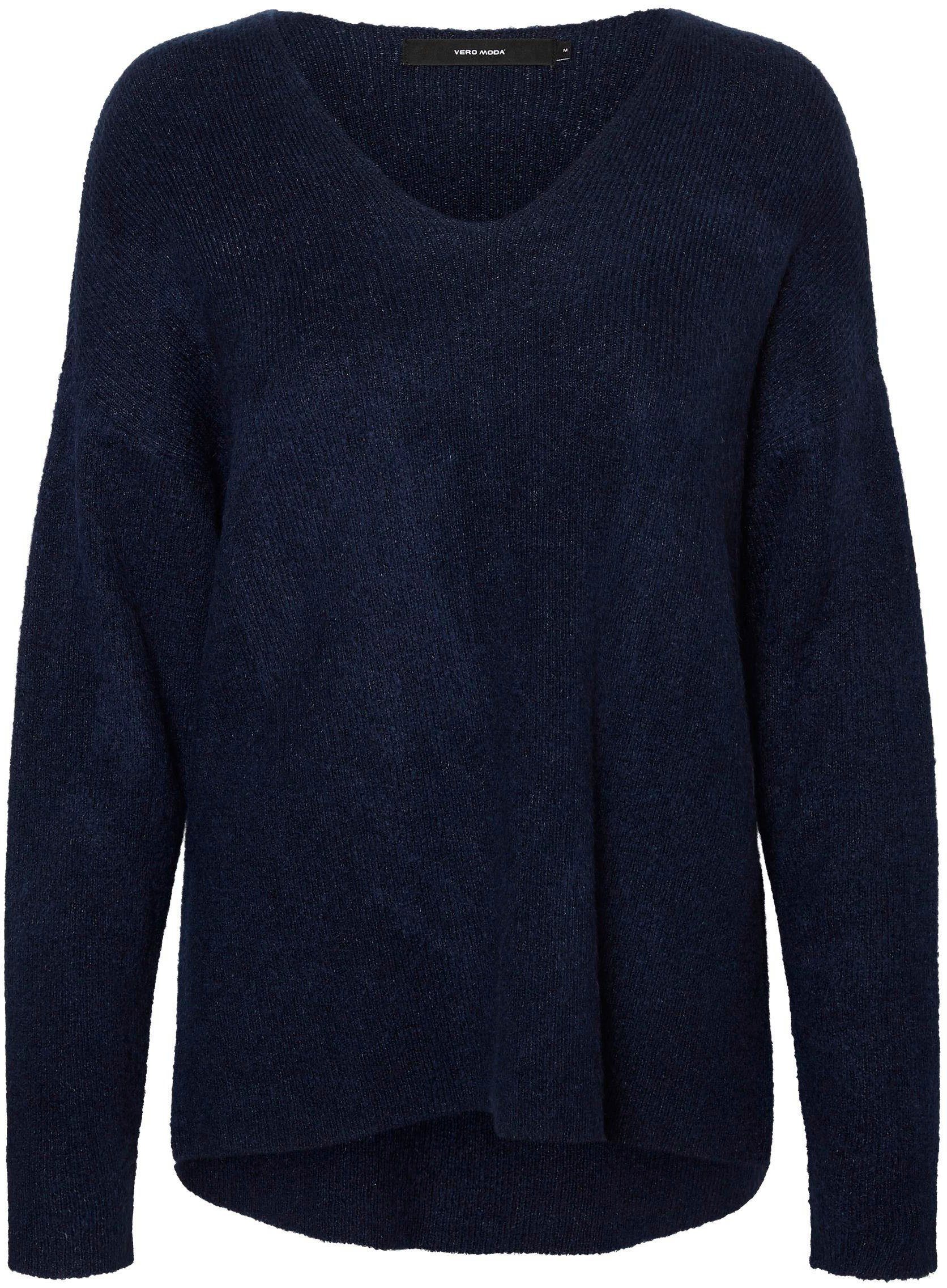 Vero Moda Trui met V-hals VMCREWLEFILE LS V-NECK BLOUSE NOOS